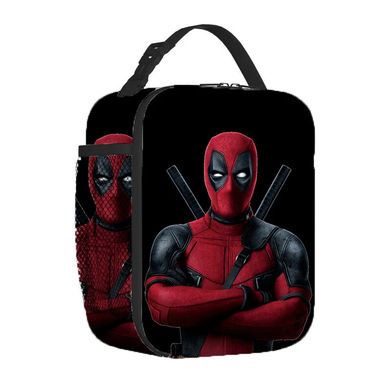 Deadpool Kids Lunch Bag, Childrens School Bag for Boys and Girls