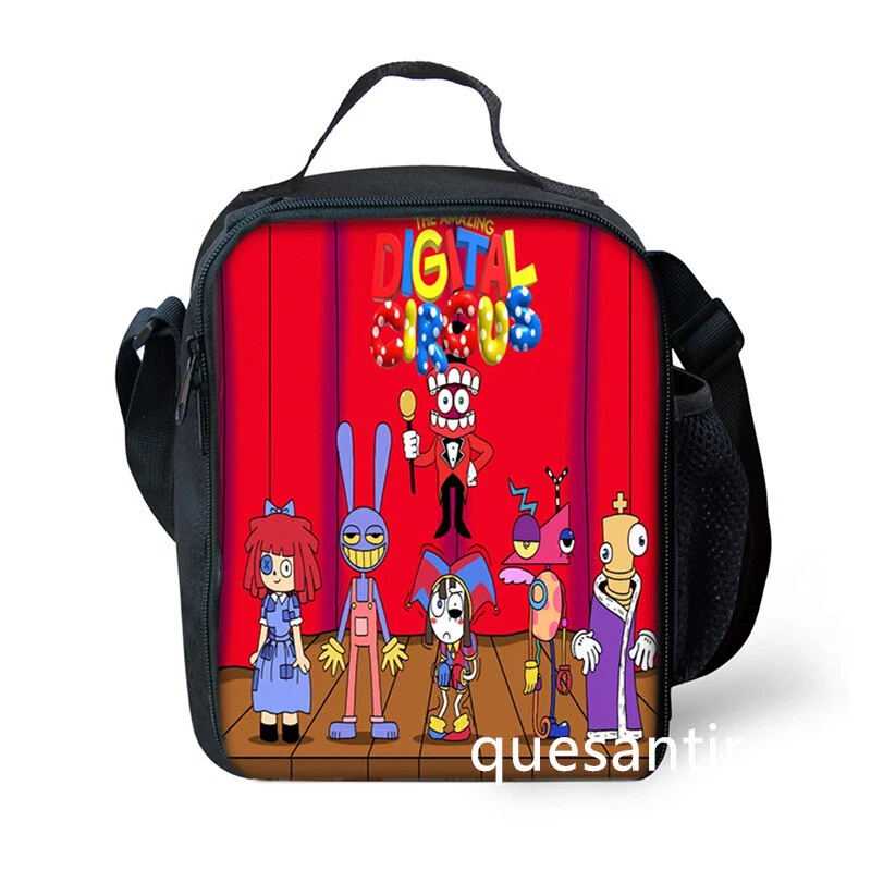 THE AMAZING DIGITAL CIRCUS Kid Lunch Bag, Travel Picnic Bag Gift