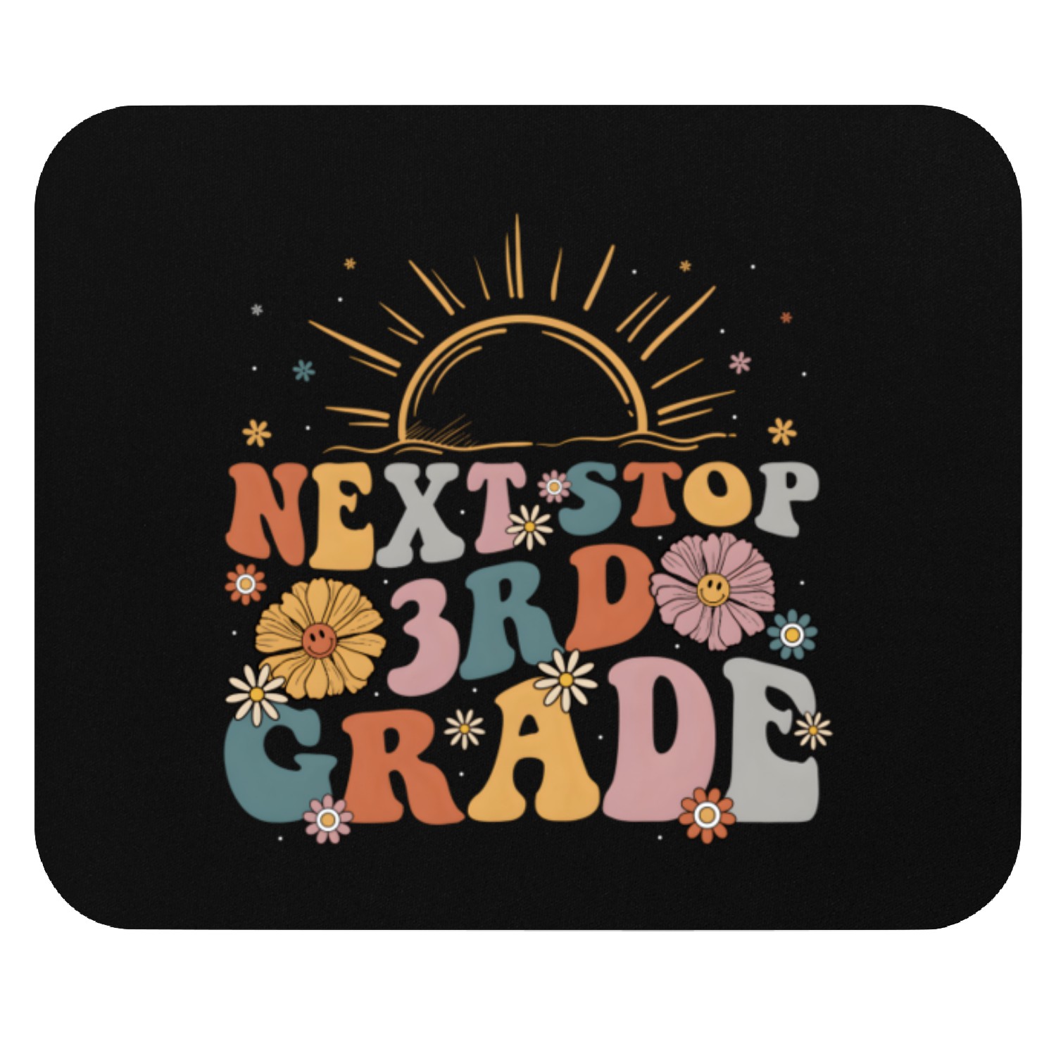 Next Stop 3Rd Grade Graduation To First Grade Back Mouse Pads