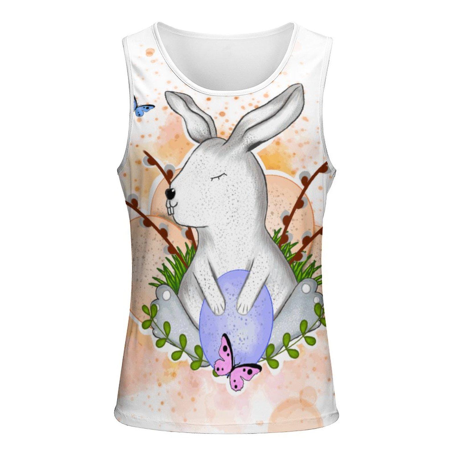 Men's All-Over Print Vest Shirt