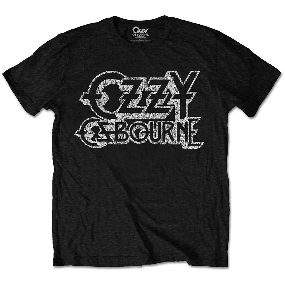 Vintage T-Shirt - Ozzy Osbourne Unisex Vintage Logo 70's Classic Rock Retro Tee