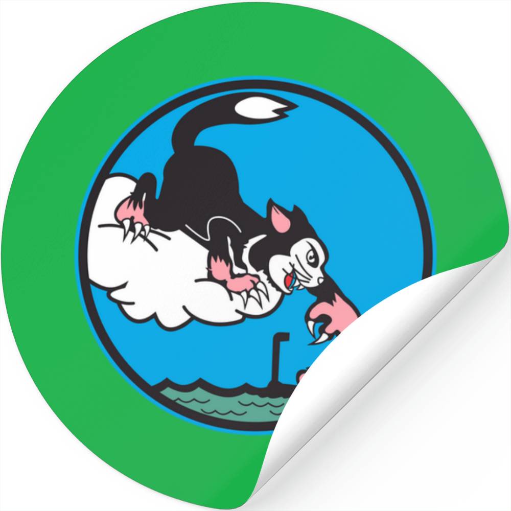 Sea Control Squadron 31 (VS-31) Topcats Stickers
