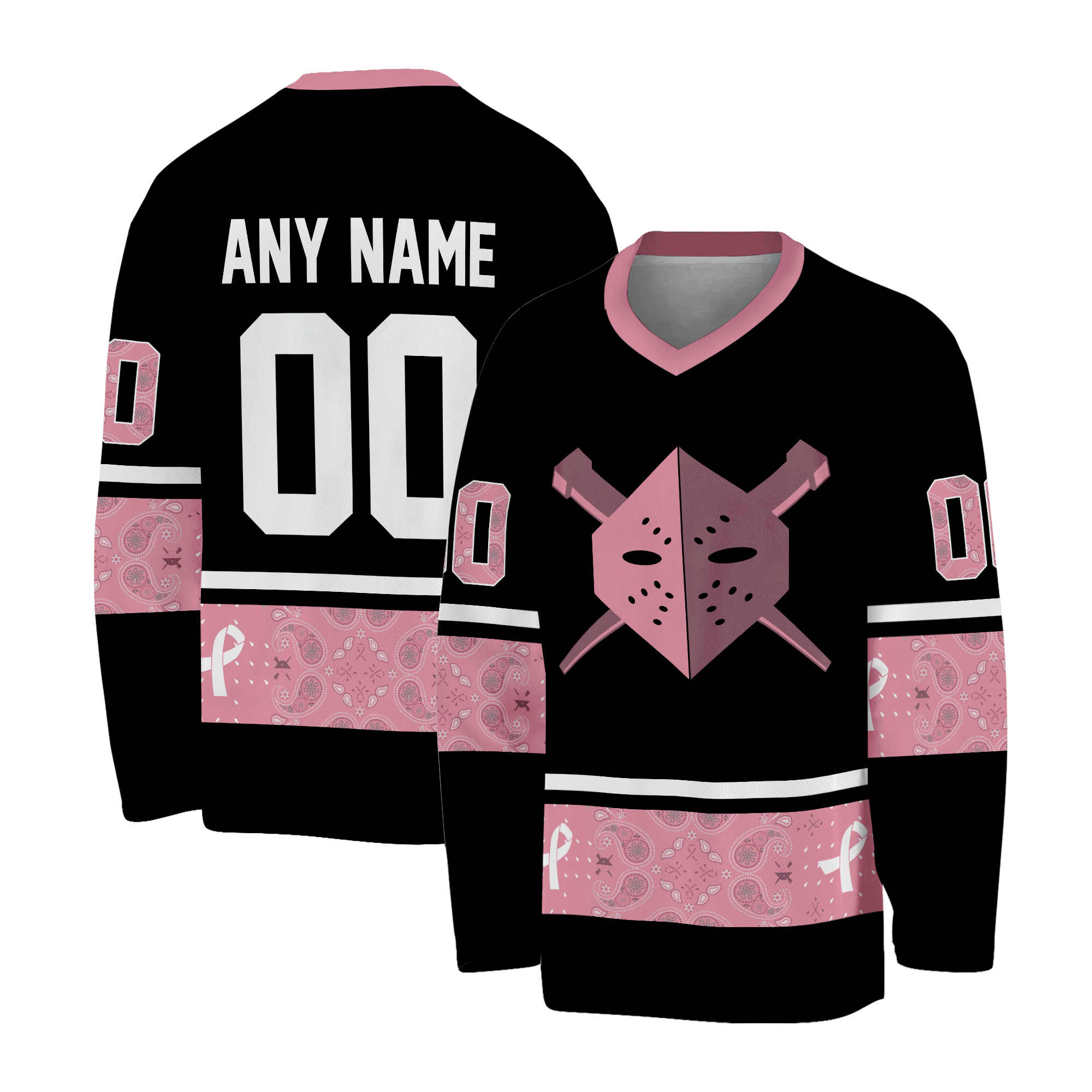 Personalized Wheeling Nailers Hockey Shirt Fight Breast Cancer Fan Apparel Gift