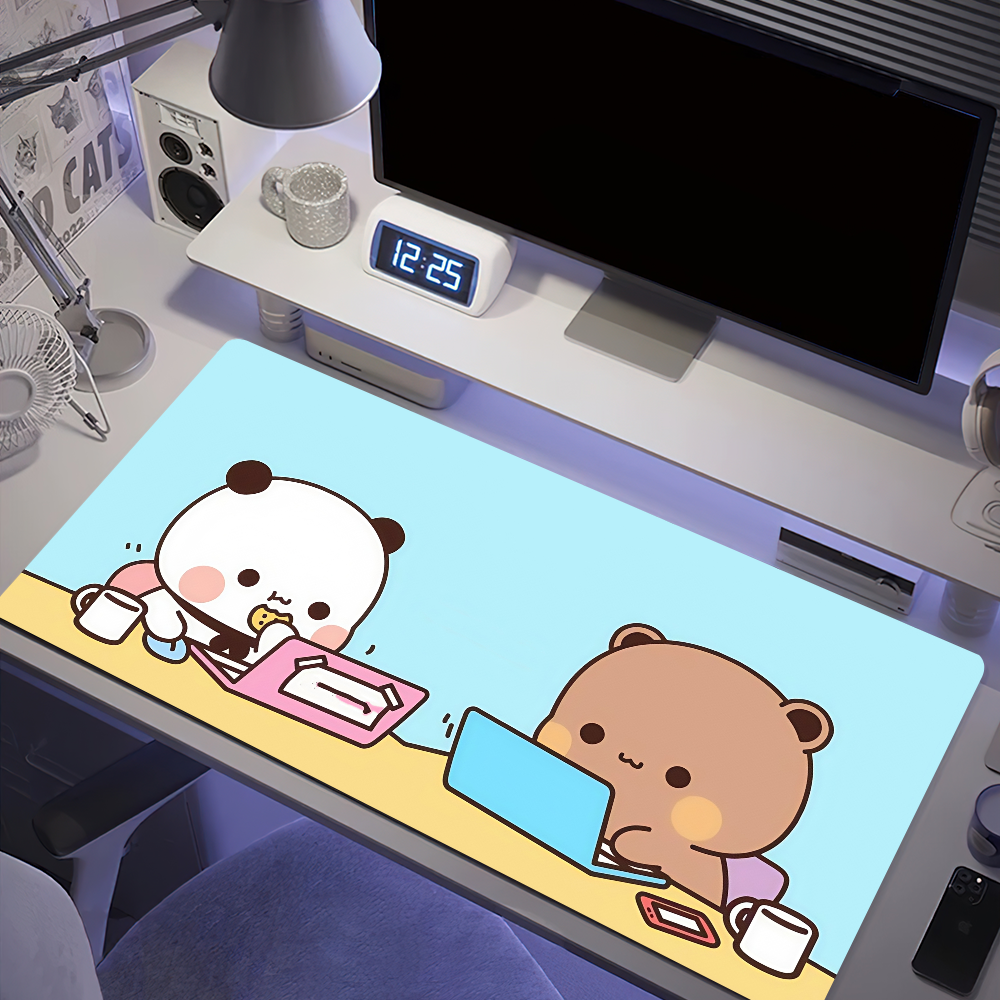 Bubu Dudu Kawaii Mouse Pad, Ergonomic Desk Mat