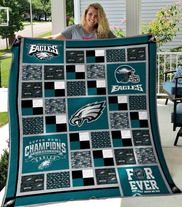 Philadelphia Eagles Quilt, Bedding Decor
