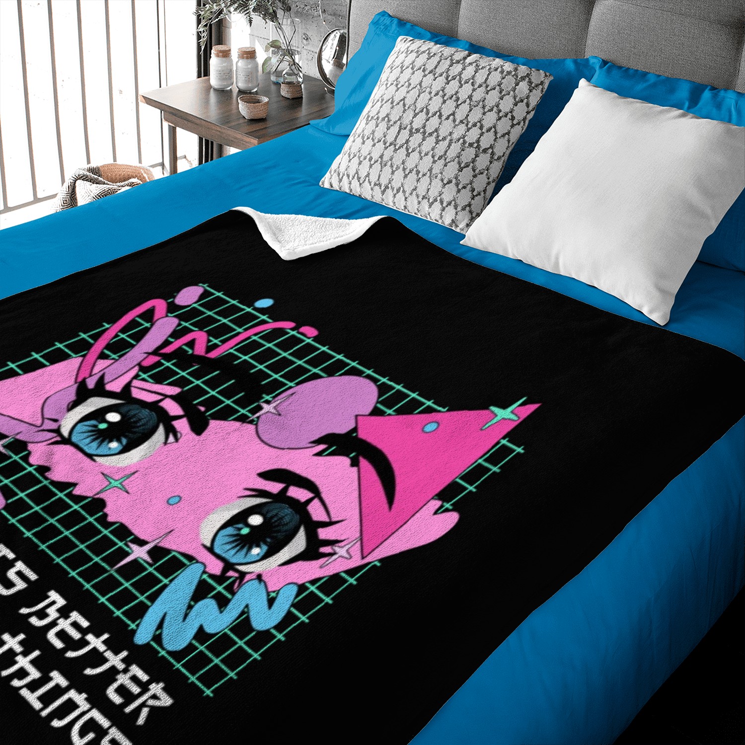 Anime Better Than Most Things Japanese Anime Lover Baby Blankets