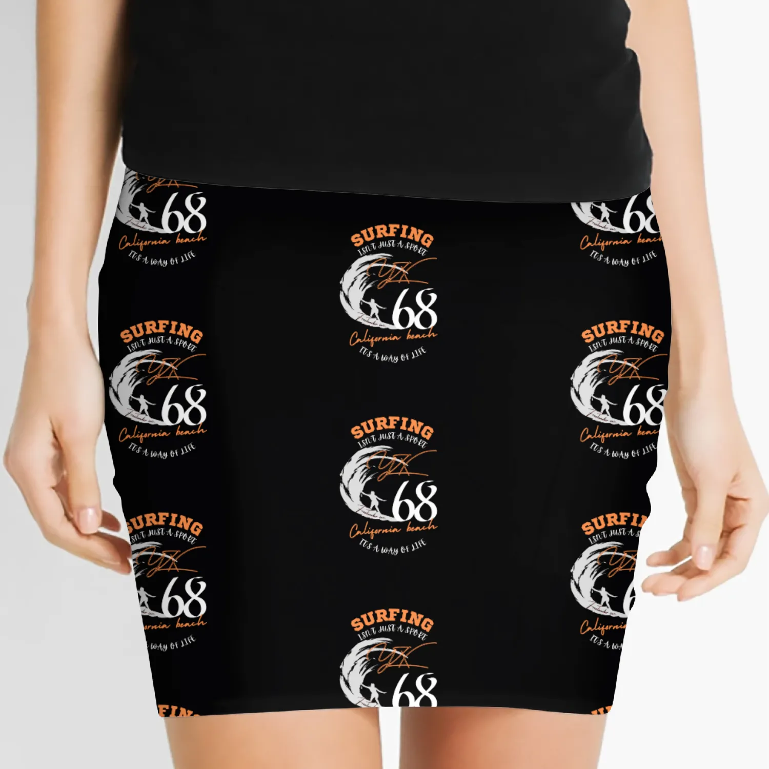 Surfing, it's a way of life Women's Mini Skirts