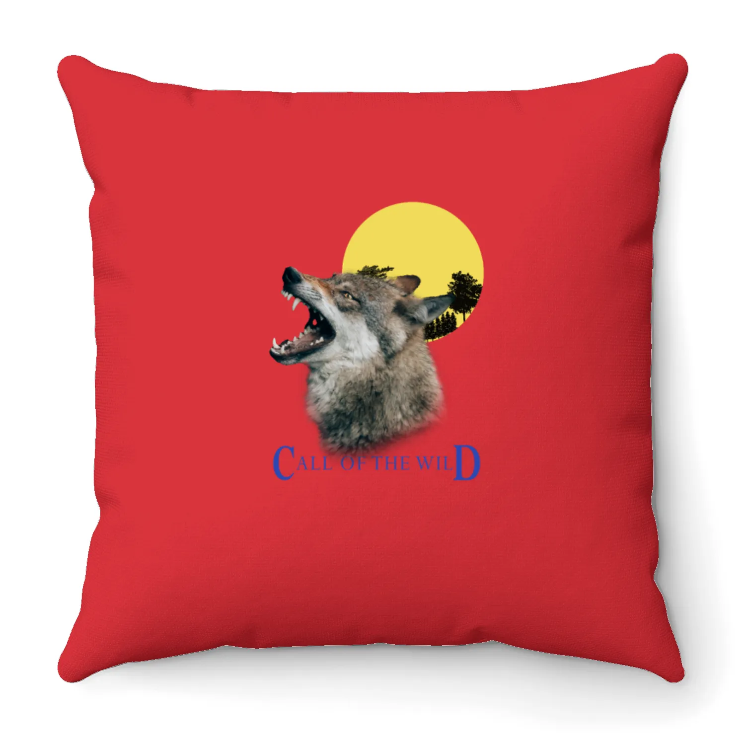 Call Of The Wild Nature Throw Pillows