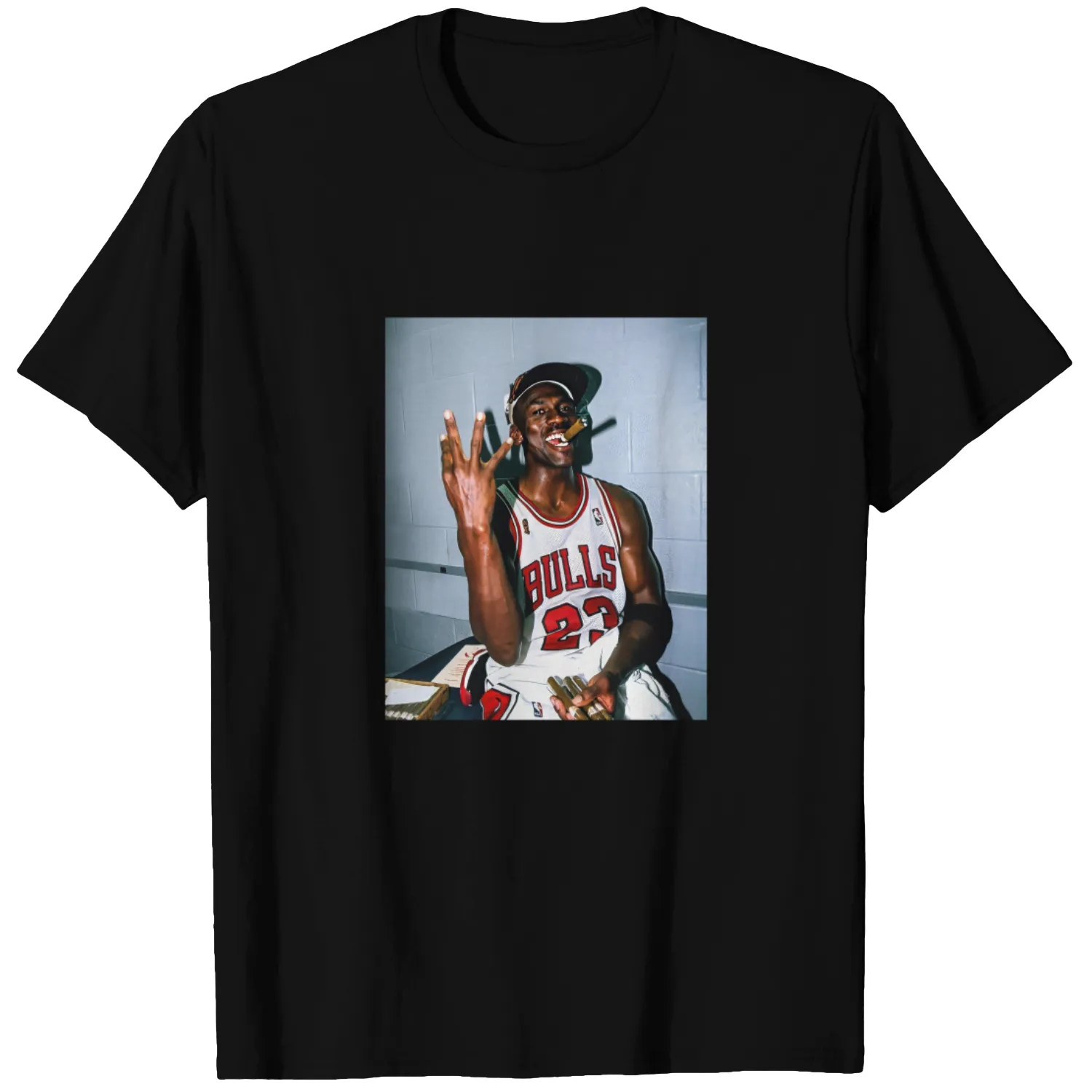 Vintage Michael Jordan Threepeat Men's T-Shirt