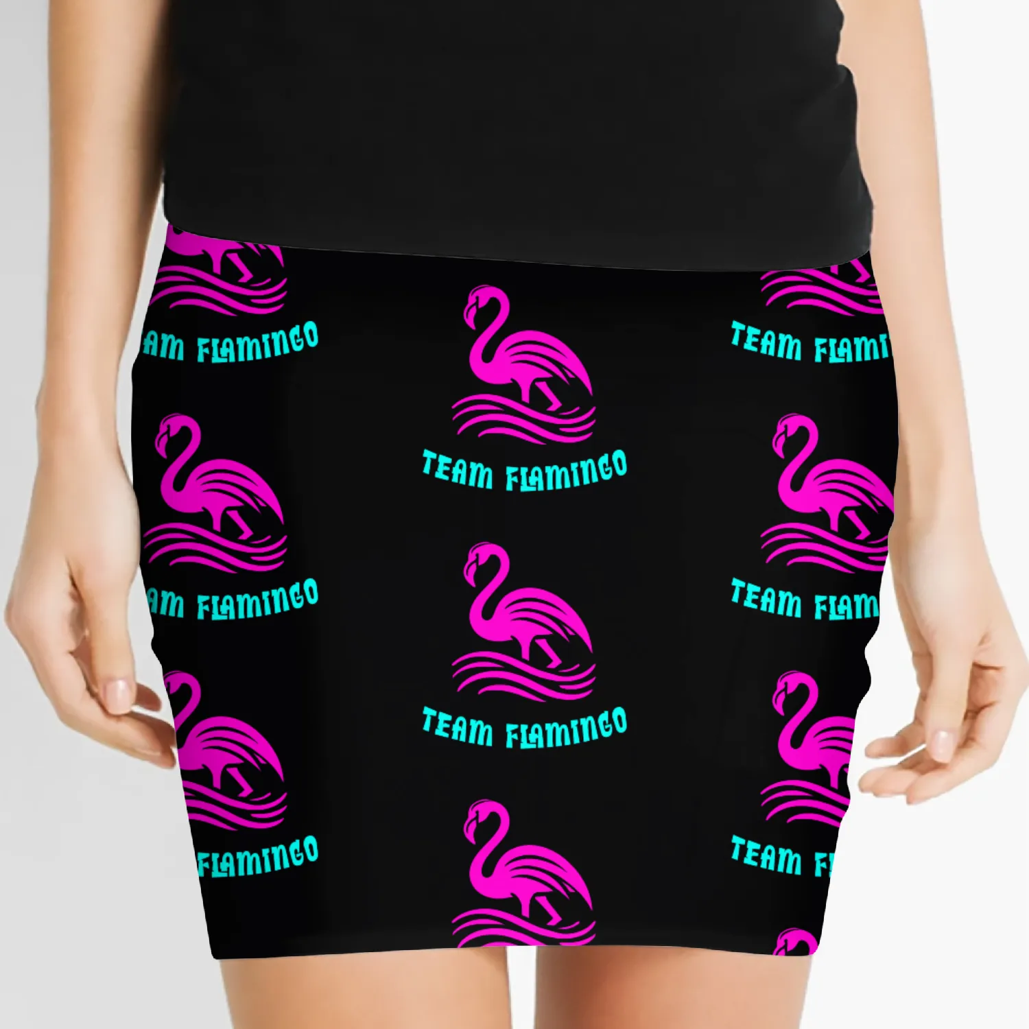 Team Flamingo Women's Mini Skirts