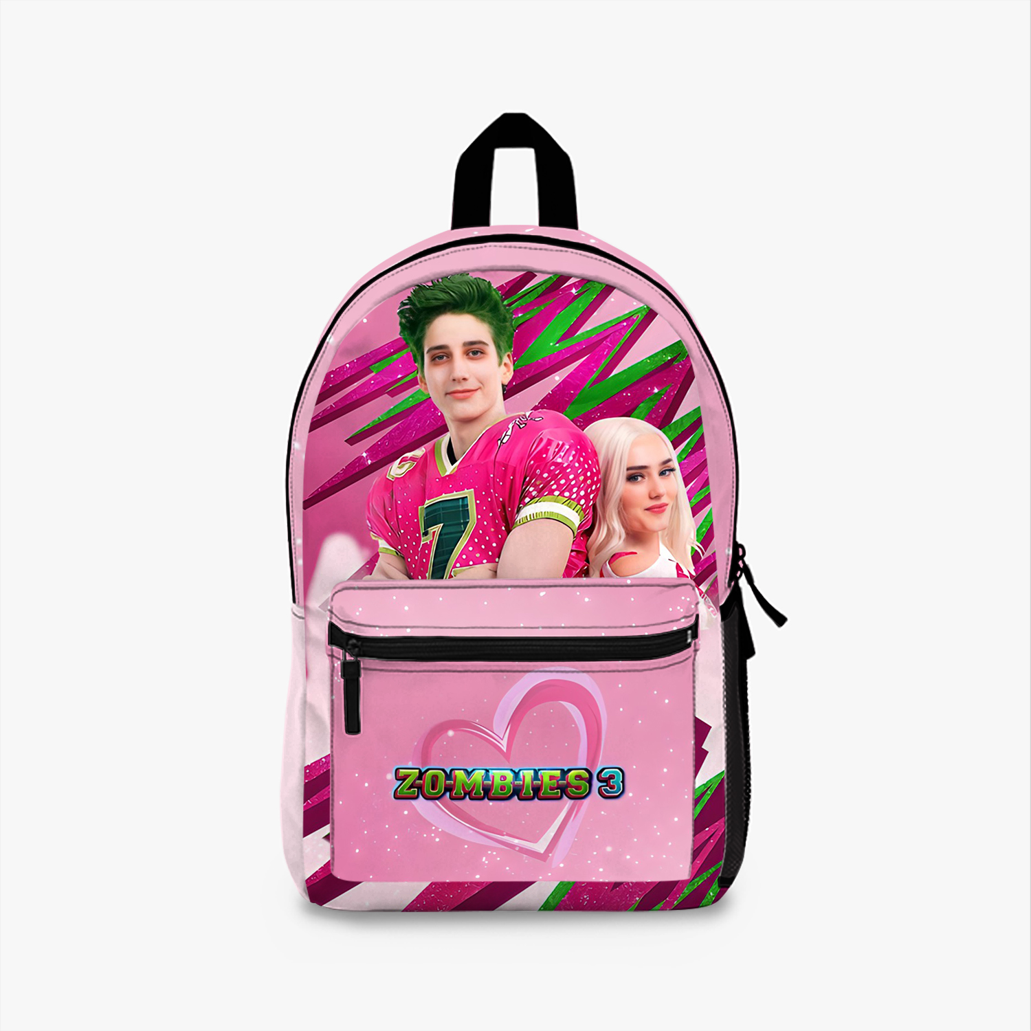 Funny Zombies 3 - Zed And Addison Magic Backpack, Funny Movie Backpack, Addison Magic Backpack, Back To School Backpack, Gift For Kids.