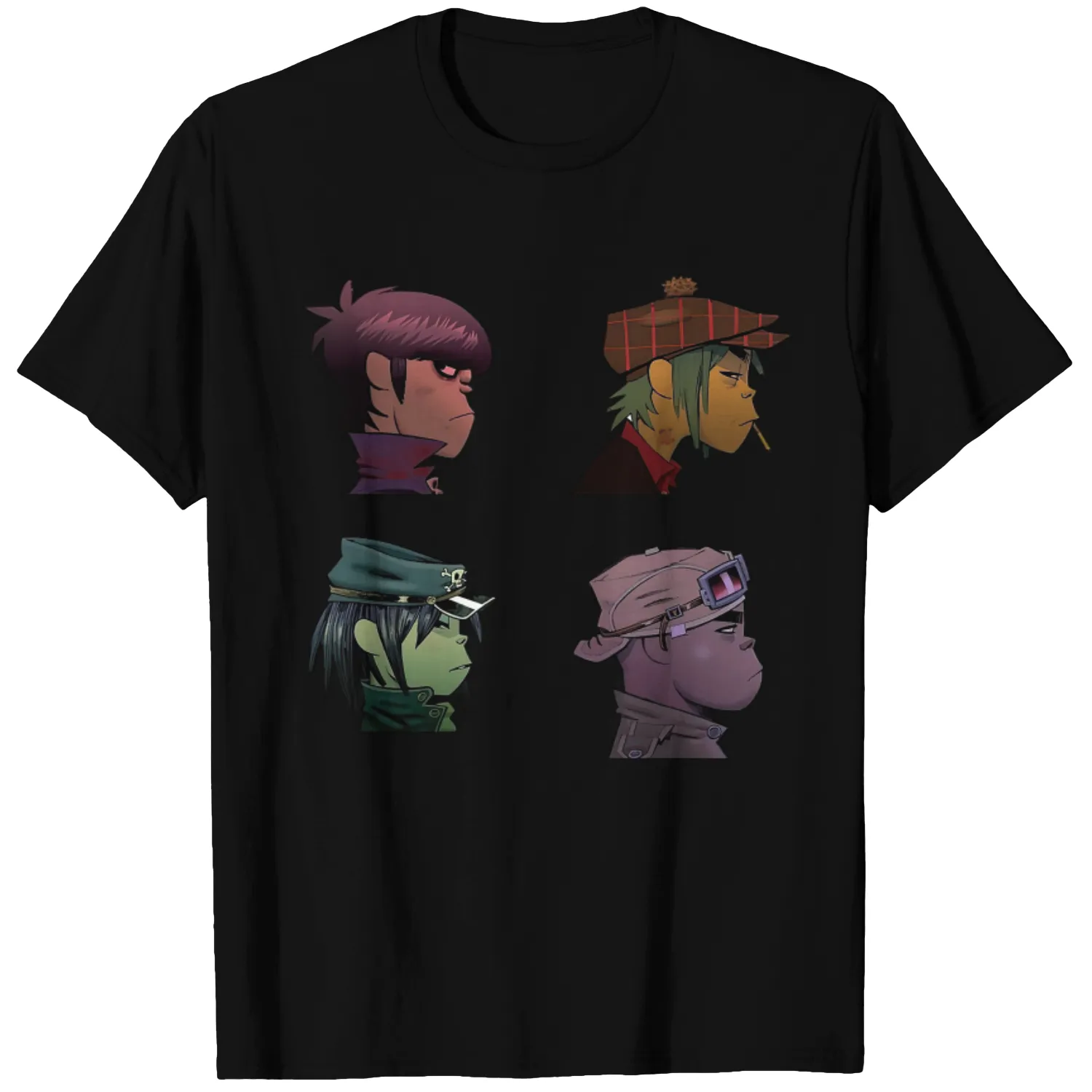 Gorillaz Aries Merch Russel Hobbs T Shirt