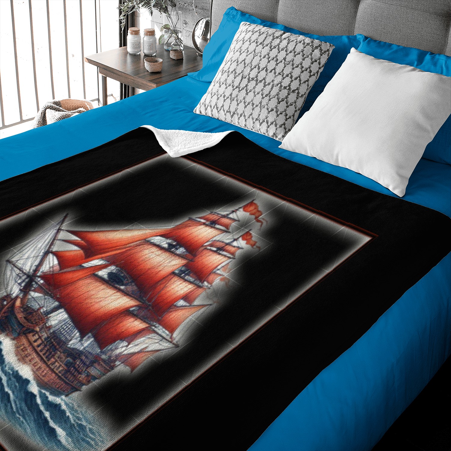 Old sailing ships Baby Blankets