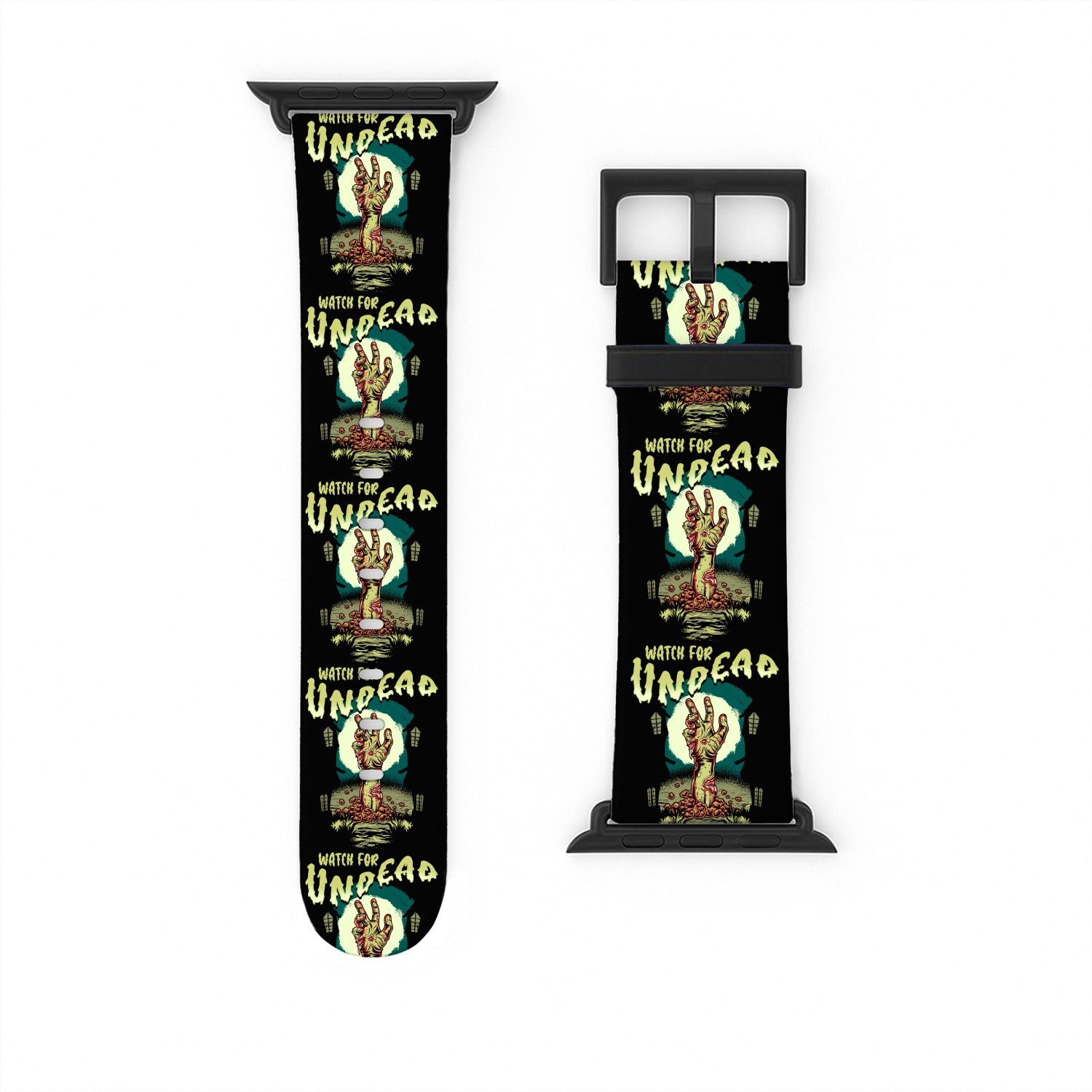 Watch For Undead Halloween Zombie Hand Spooky Scar Watch Bands For Apple Watch