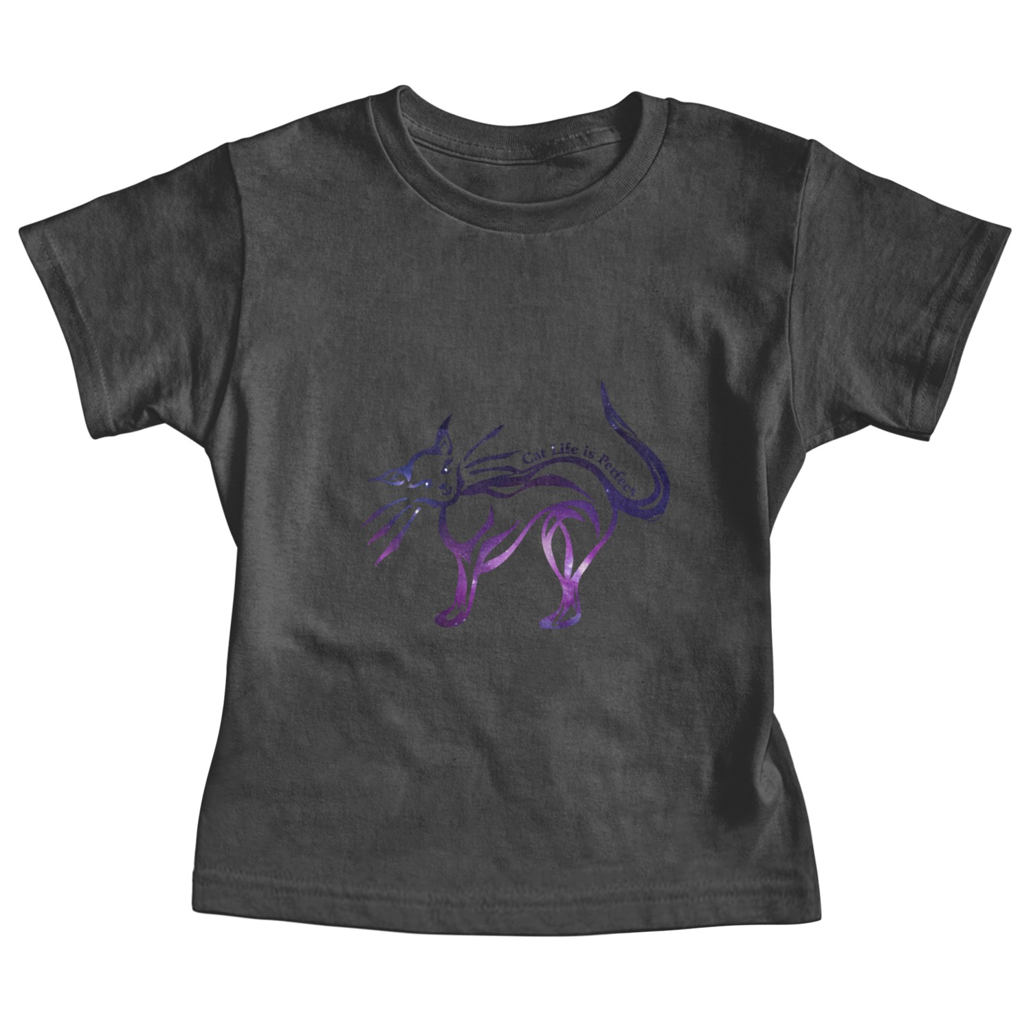 cat life is perfect cat lover Baby Tees