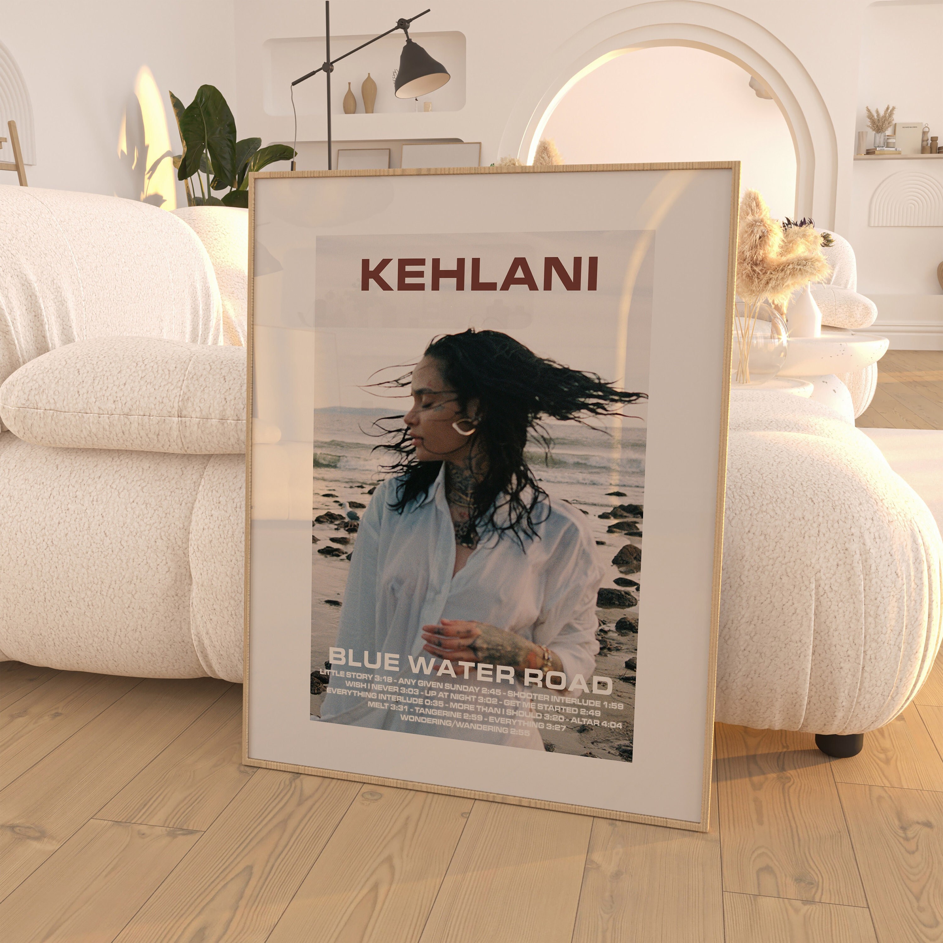Kehlani Poster | Minimalist Music Poster | Vintage Retro Art Print | Wall Art Print | Home Decor