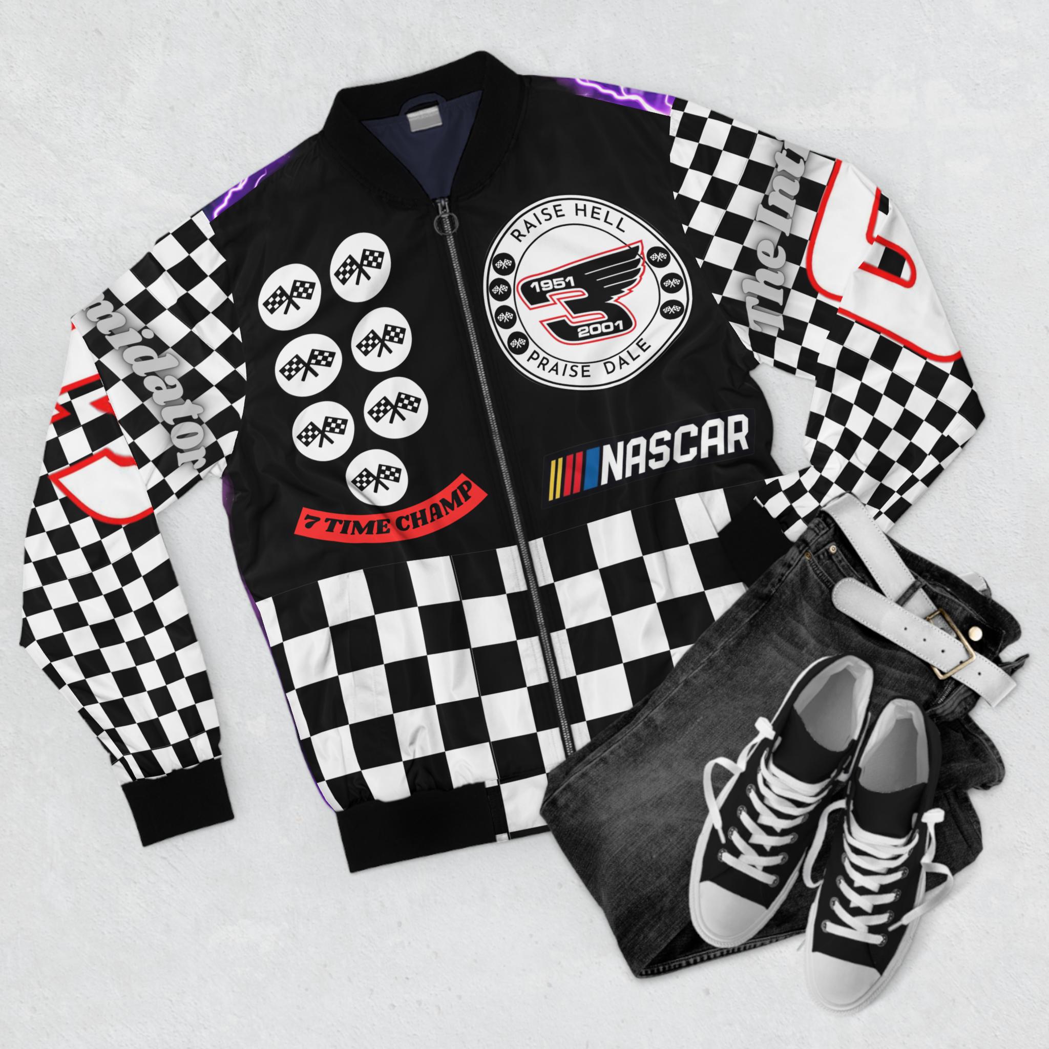 Dale Earnhardt Nascar Racing Bomber Jacket
