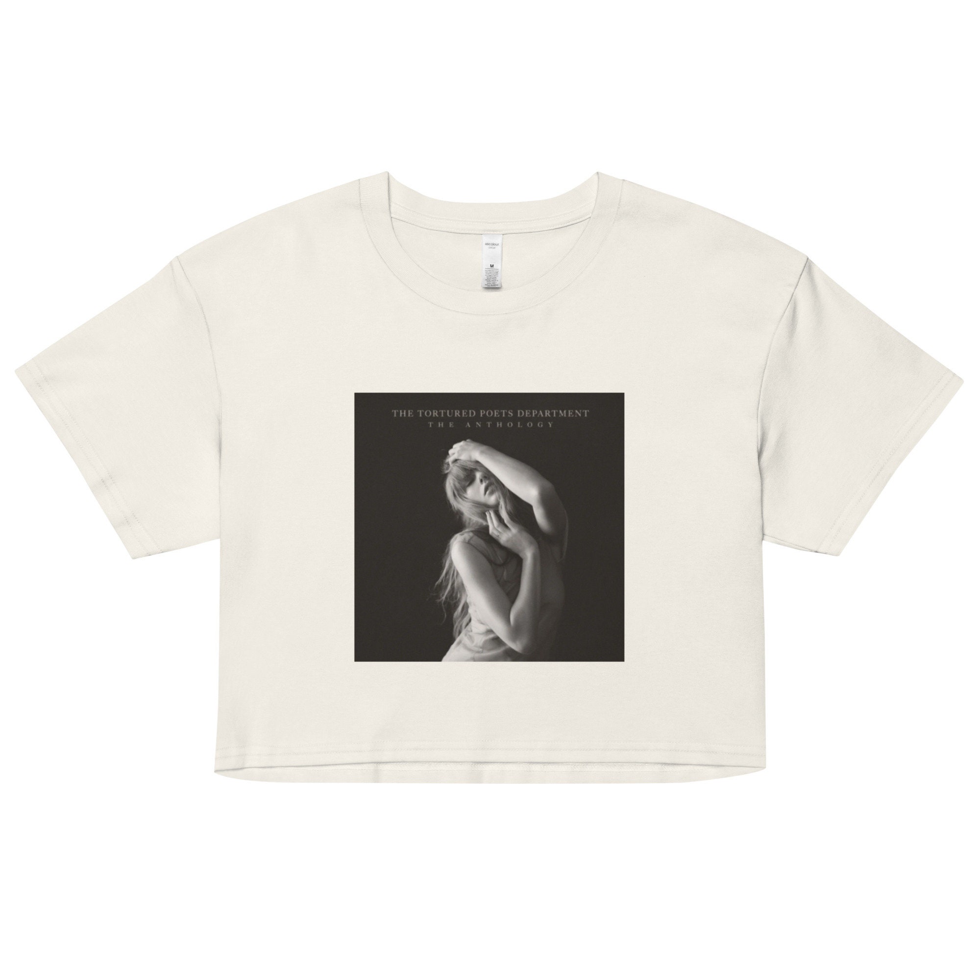TTPD The Tortured Poets Department Crop Top Baby Tee