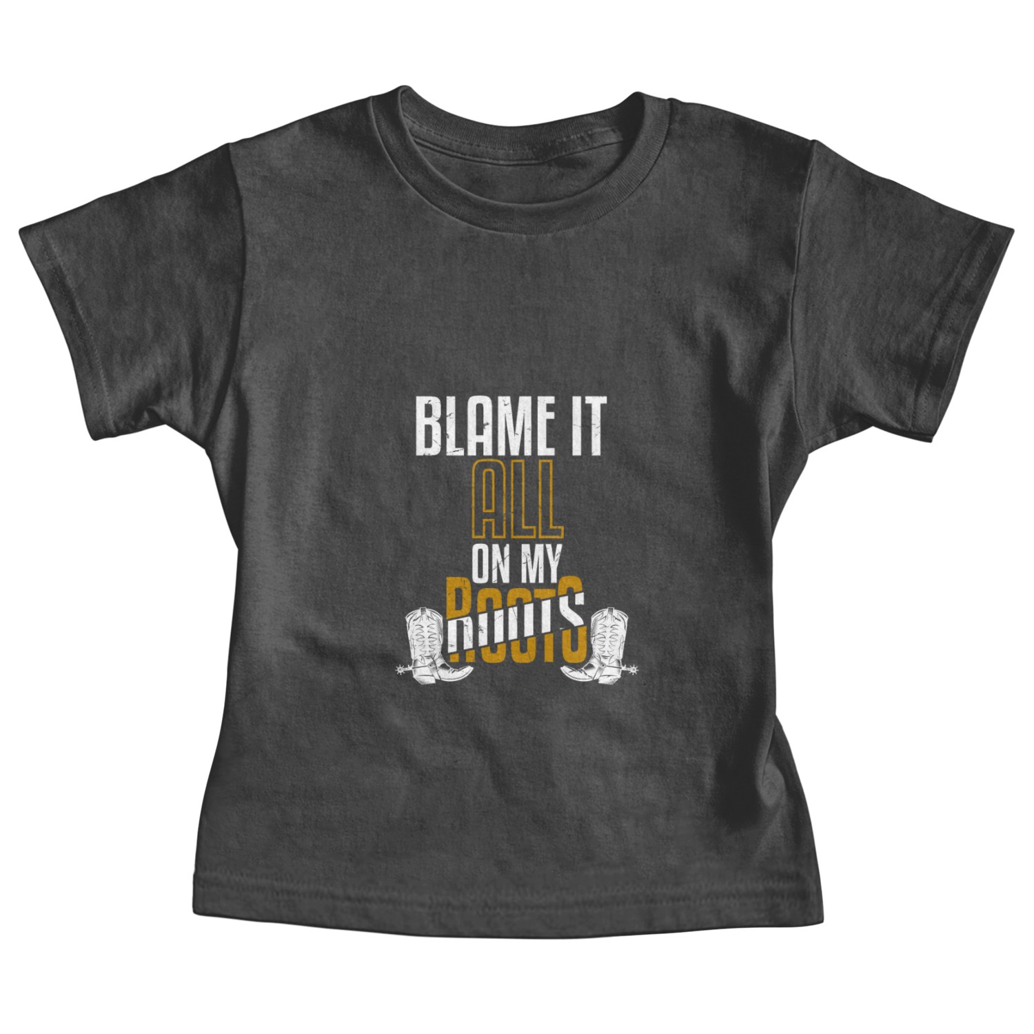 Blame It All On My Boots Baby Tees