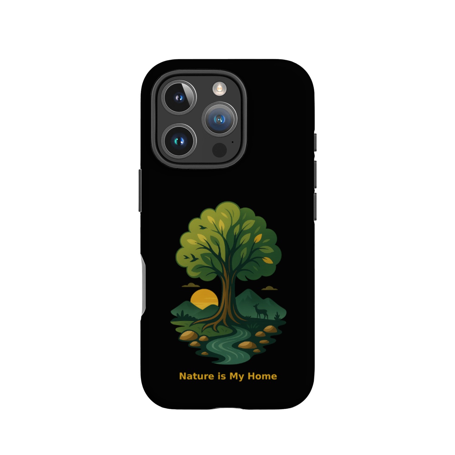 nature is my home IPhone Cases