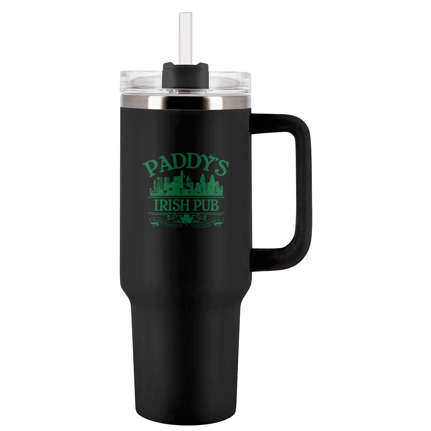 It'S Always Sunny In Philadelphia Paddy’S Irish Pu Tumblers 40 Oz With Handle