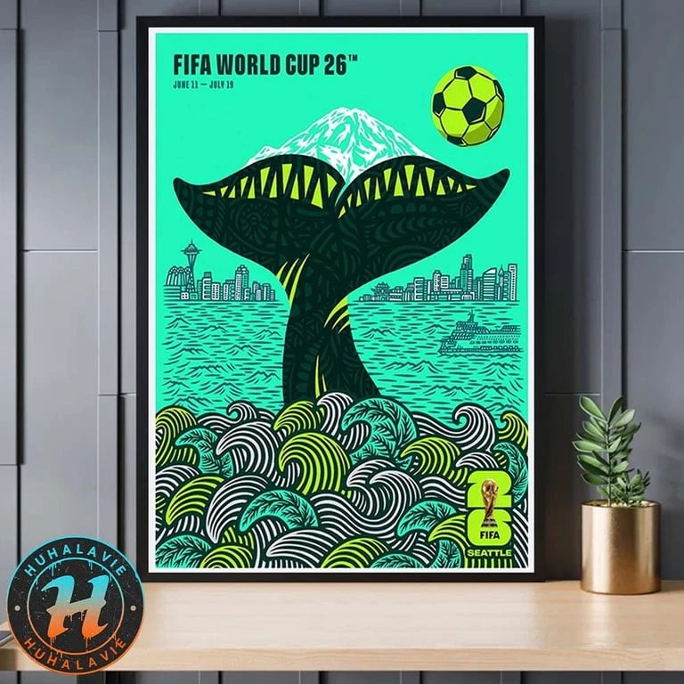 FIFA World Cup 2026 Seattle Host City Poster