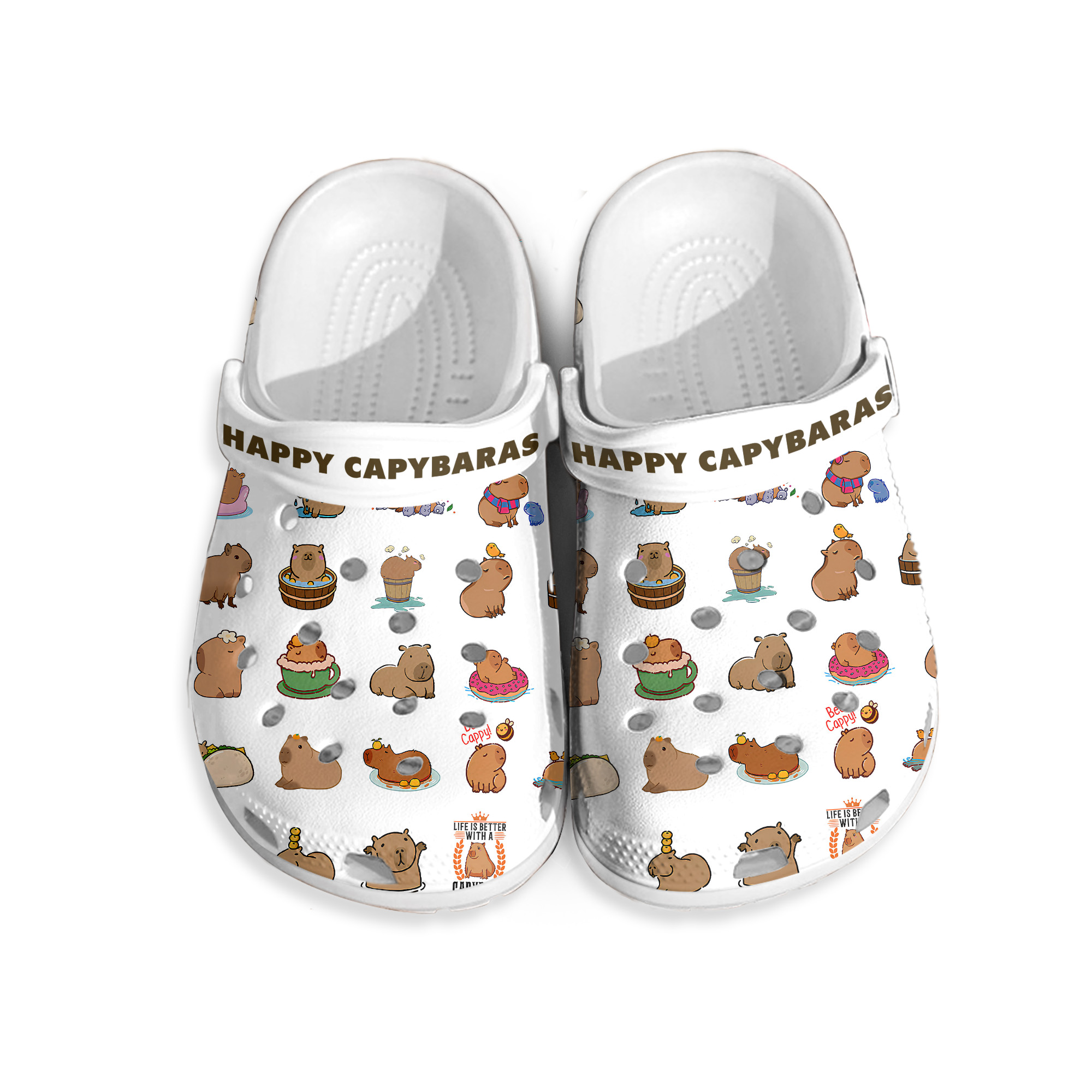 Life Is Better With A Capybara Clogs- Love Capybaras Slippers