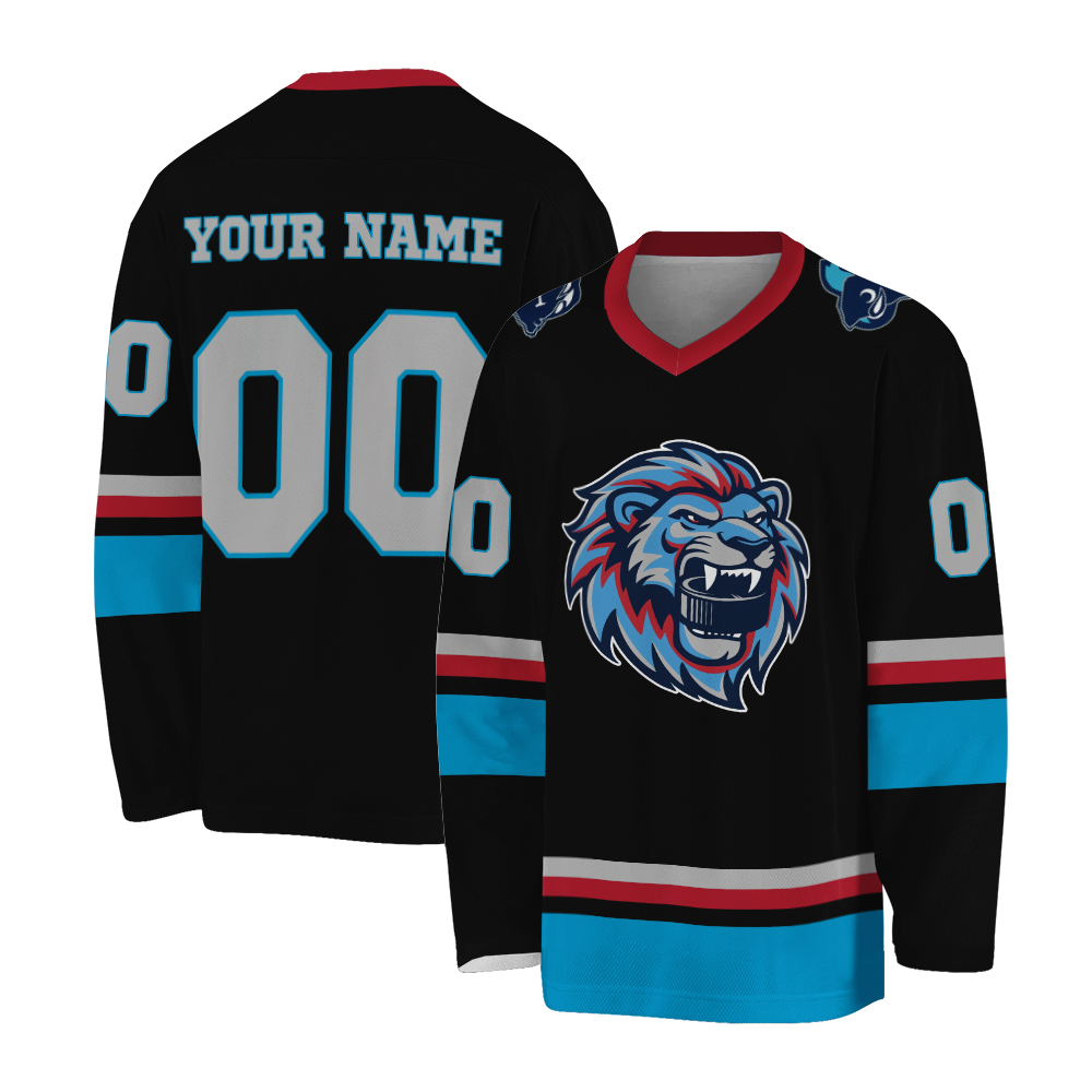 Personalized Pee Dee IceCats Hockey Shirt 2025-26 Home Version Fullsize
