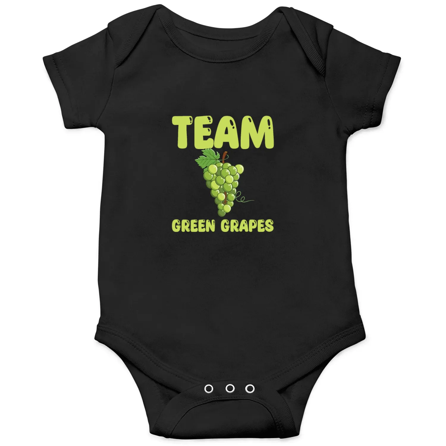 Team Green Grapes Onesies