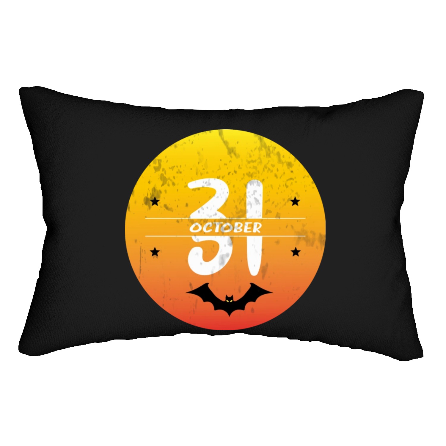 happy halloween Lumbar Pillows