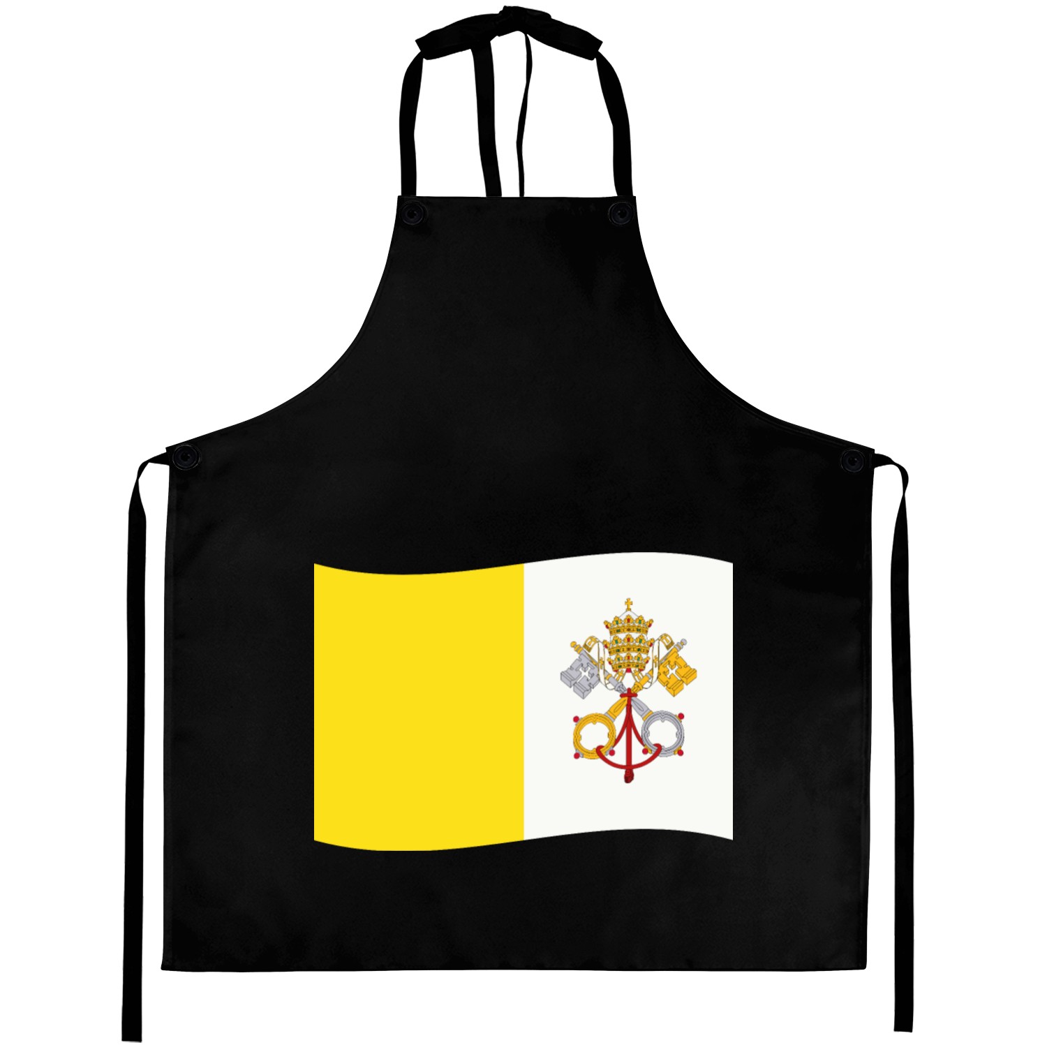 flag vatican Aprons