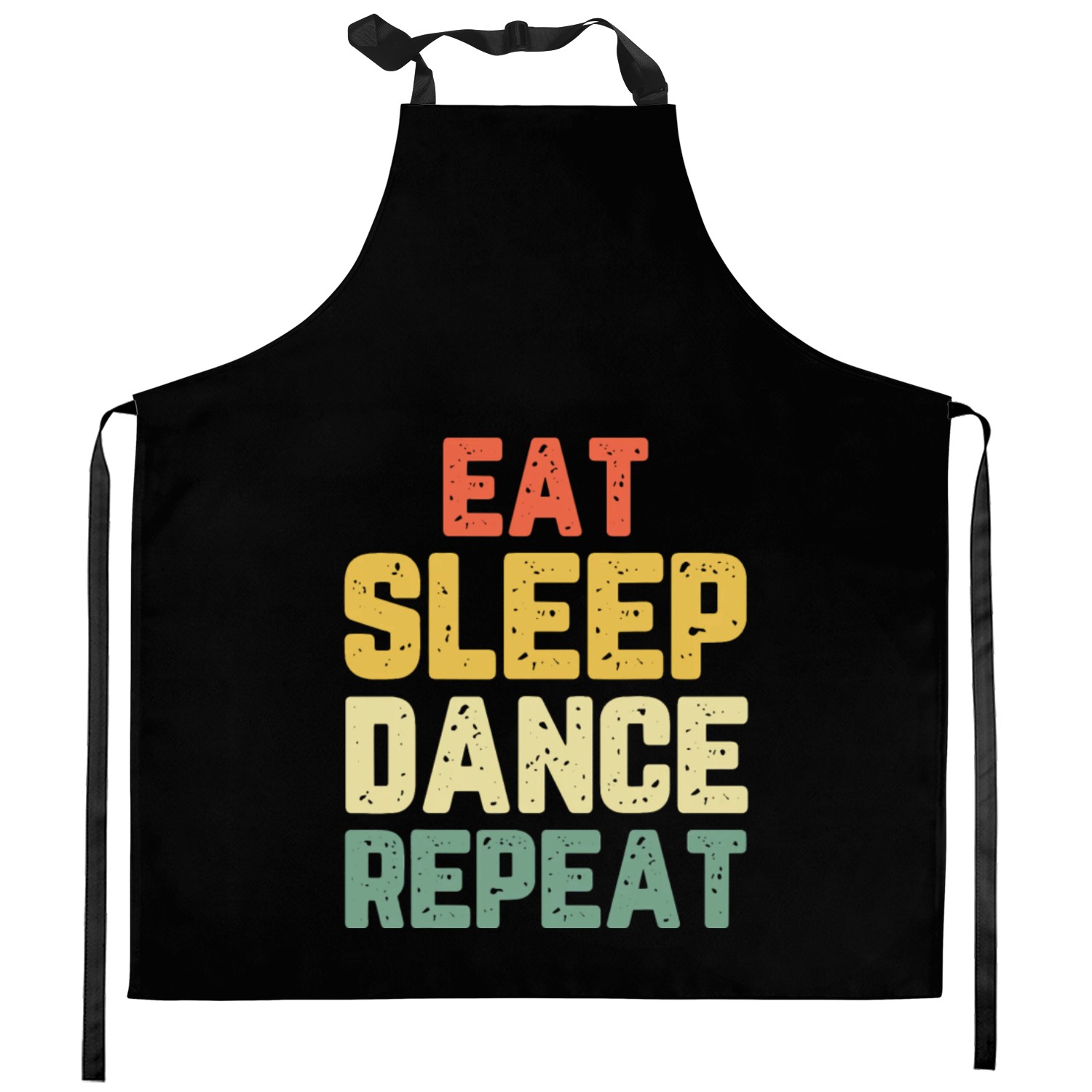 Eat Sleep Dance Repeat Dancing Dancer Vintage T Sh Kitchen Aprons