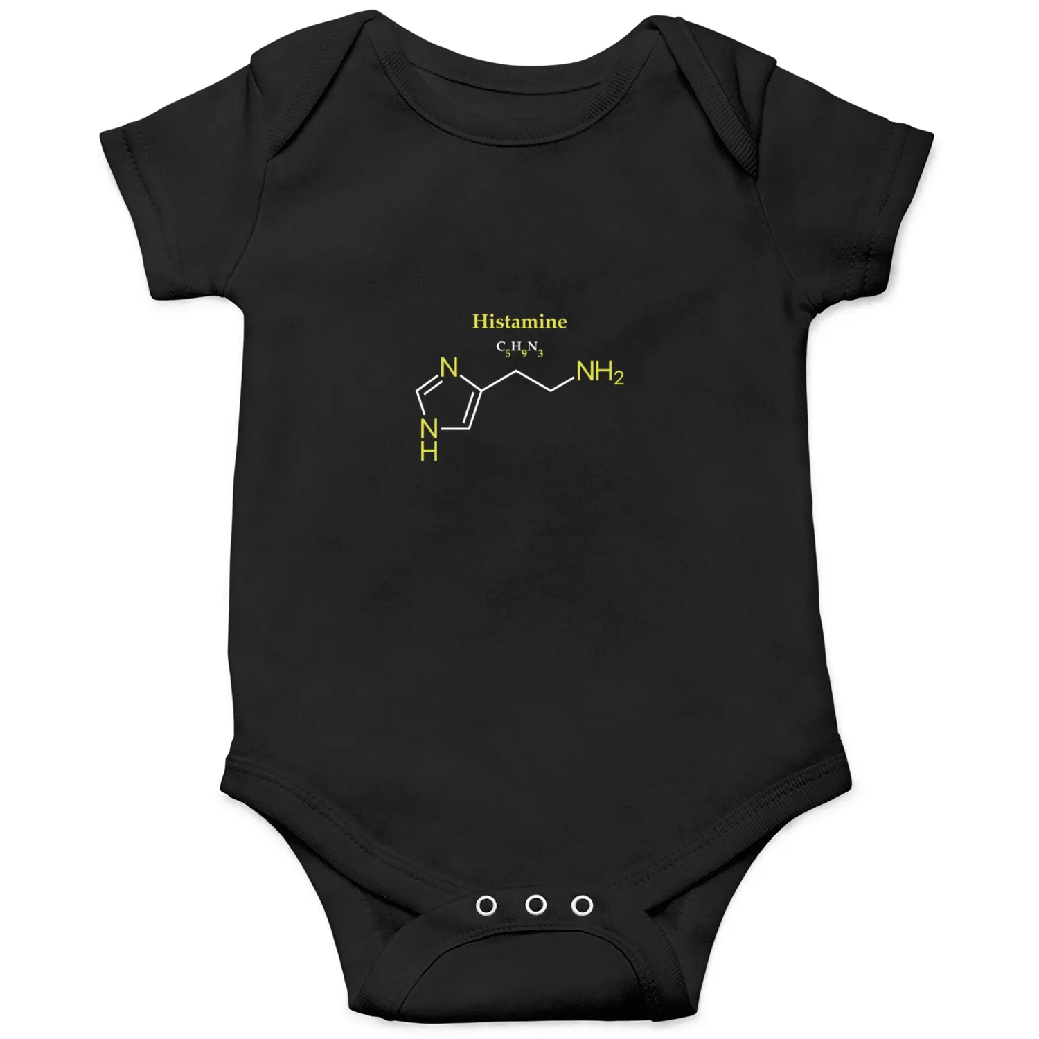 Histamine Molecule Original Concept Onesies