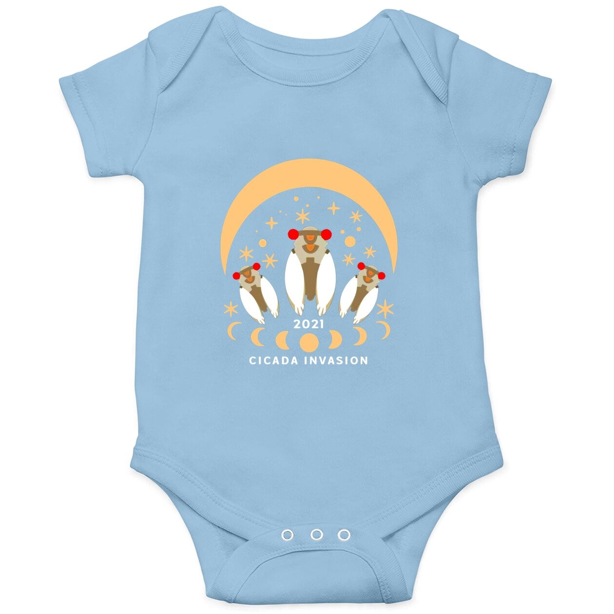 Cicada 2021 Baby Bodysuit Cicada Invasion