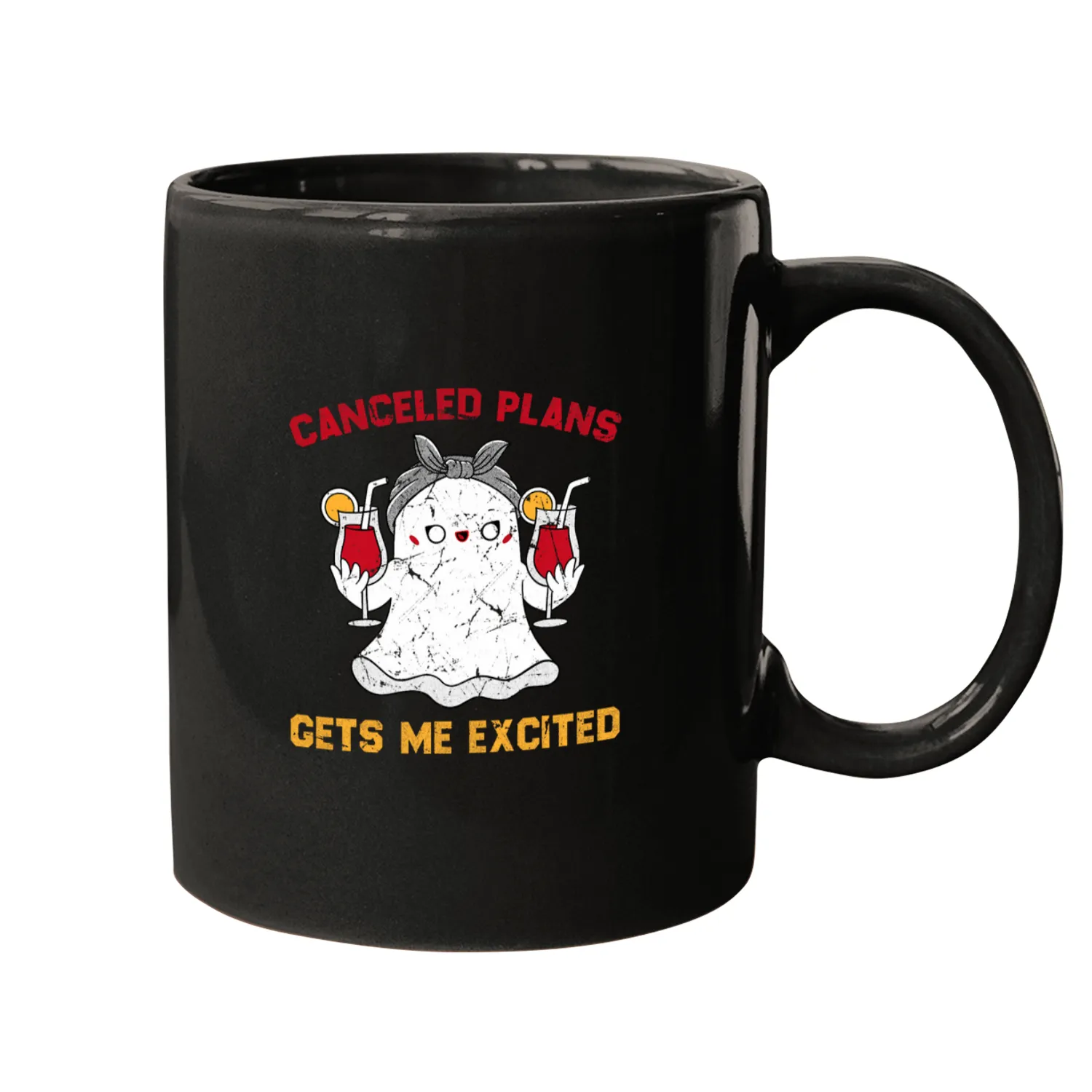 Wines Fun Lazy Canceled Plans Gets Me Excited Wines Ghosts 1 Mugs