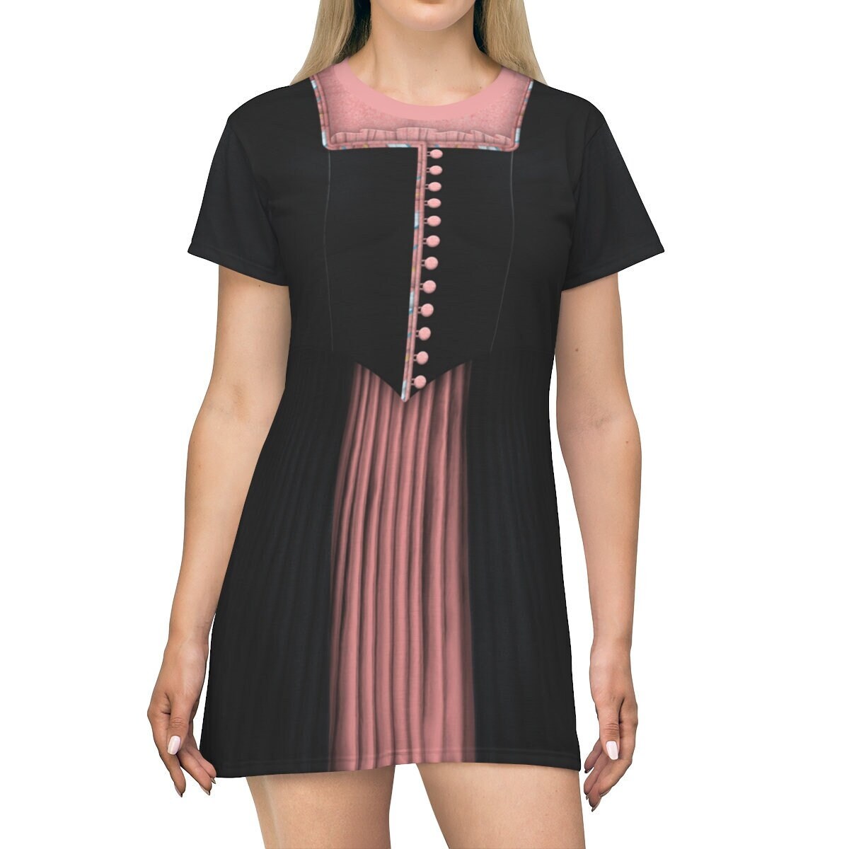 Rosaleen Short Sleeve Dress, Disenchanted Costume