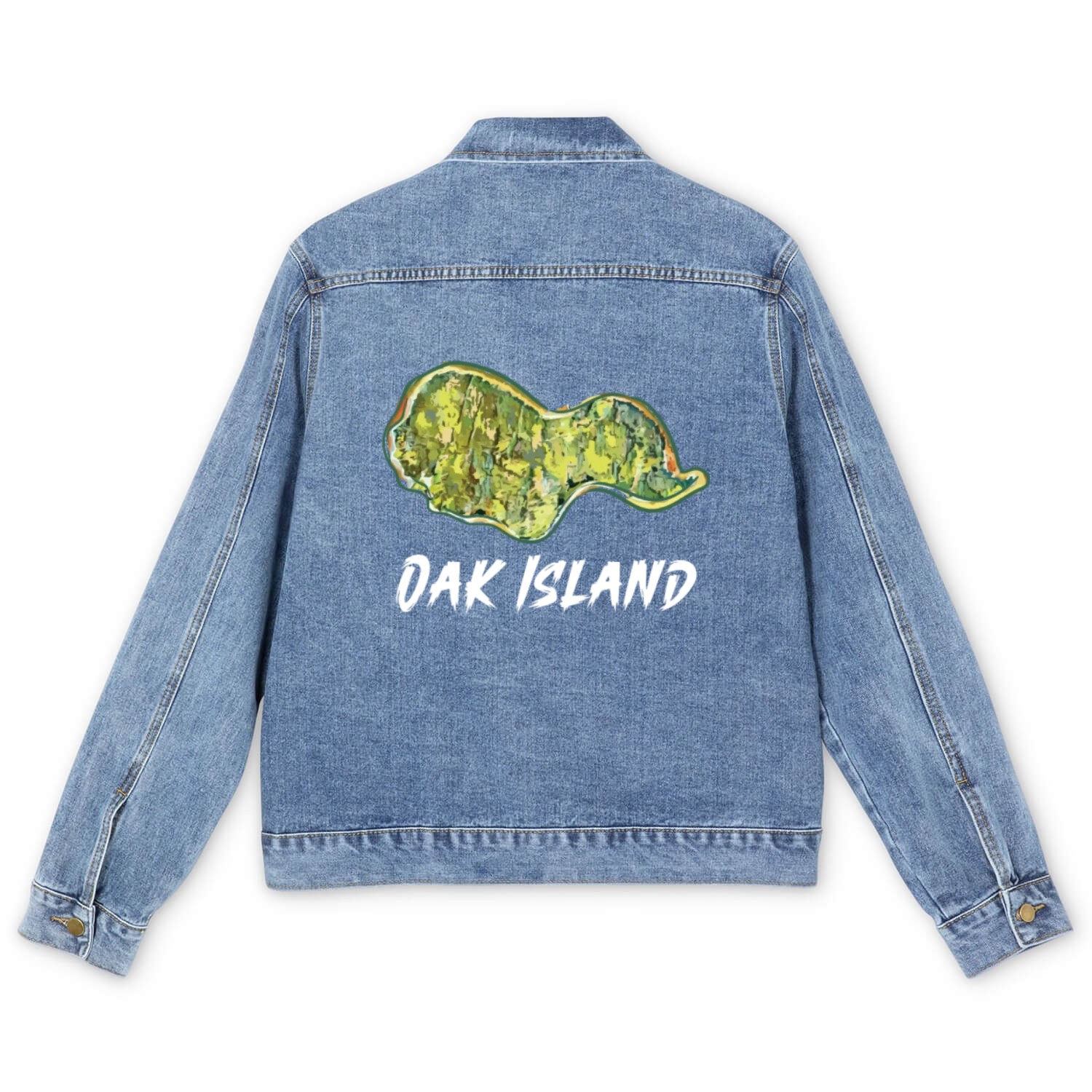 Oak Island / Treasure Hunting Oak Island Mystery Men's Denim Jackets
