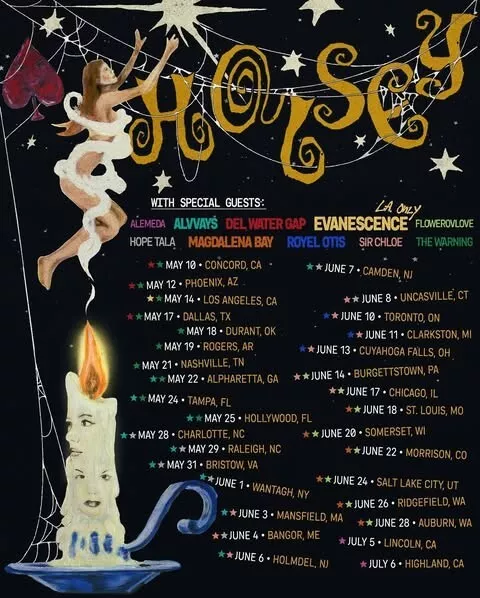 Halsey Announces 2025 US Tour poster
