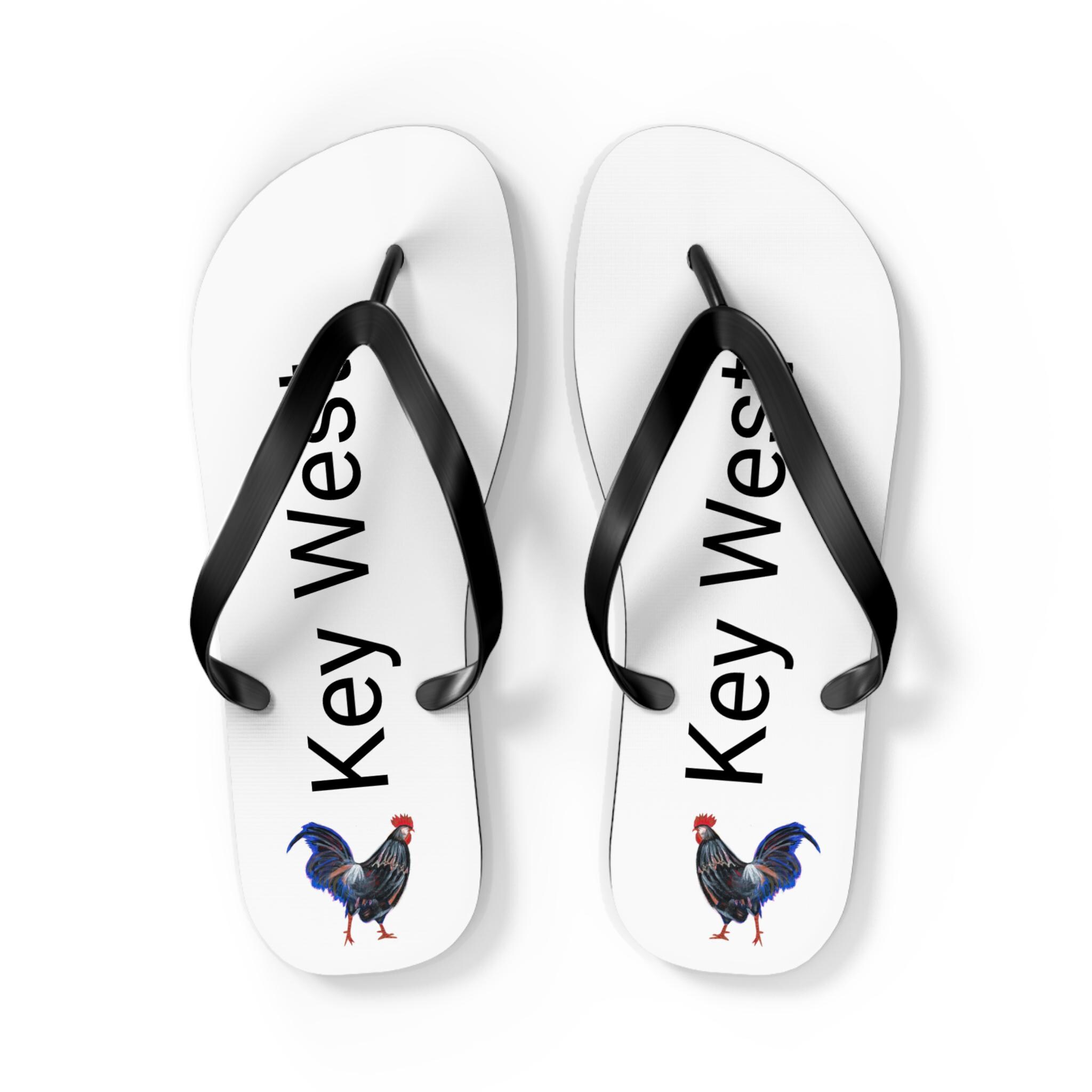 Flip Flops Key West Chicken White