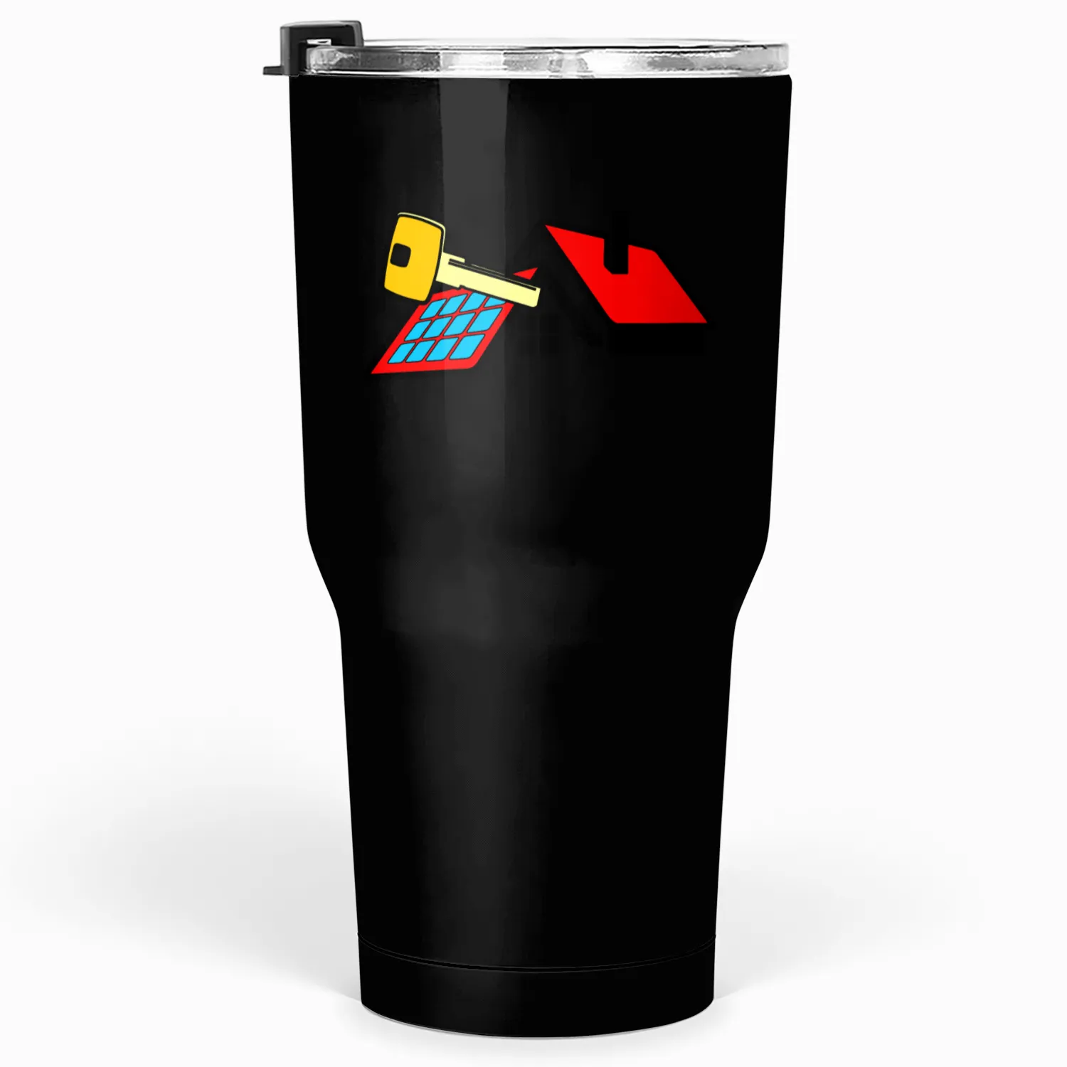 Key for the new house with solar panels Tumblers 30 Oz