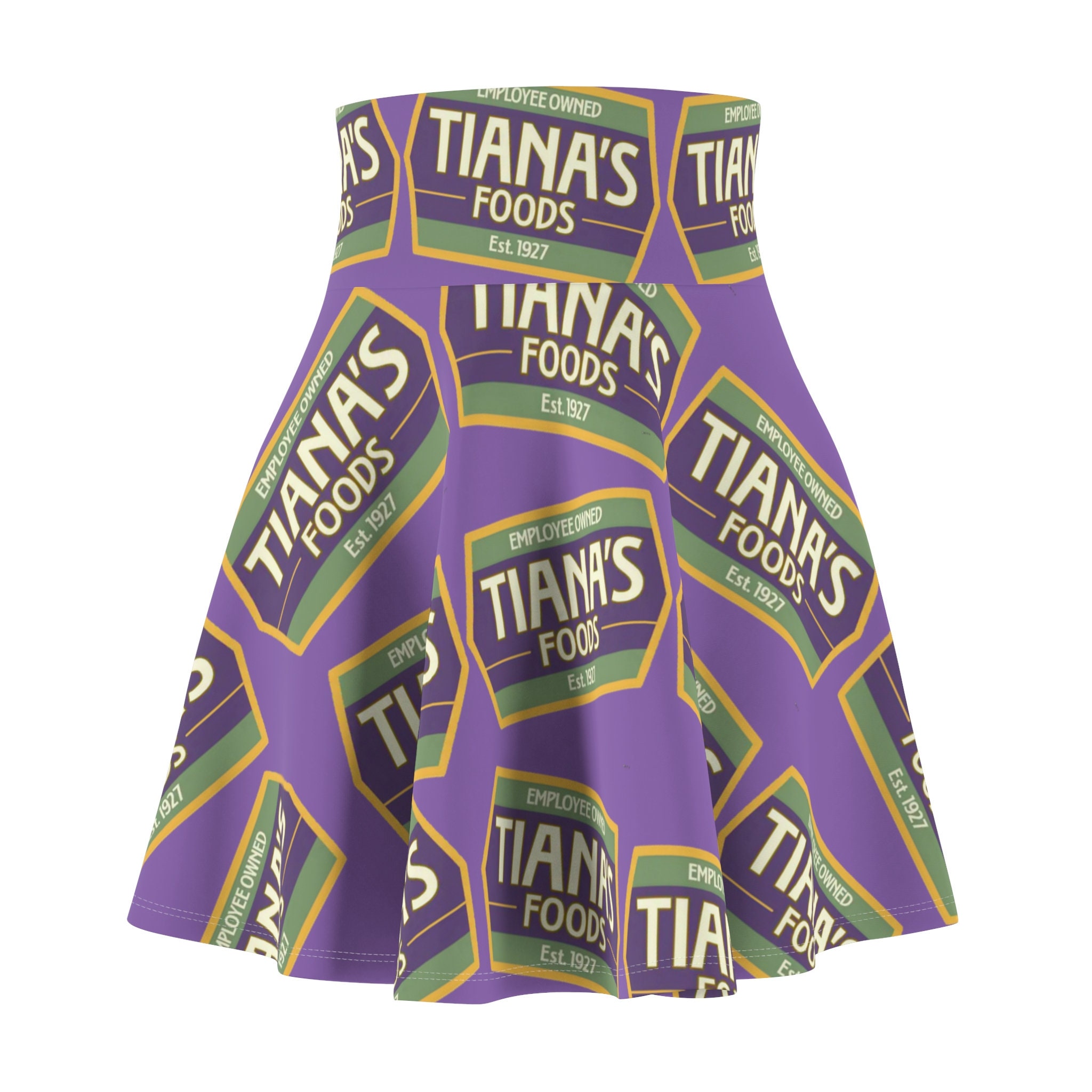 Tiana's Bayou Foods Wine and Dine women's running run skirt bounding
