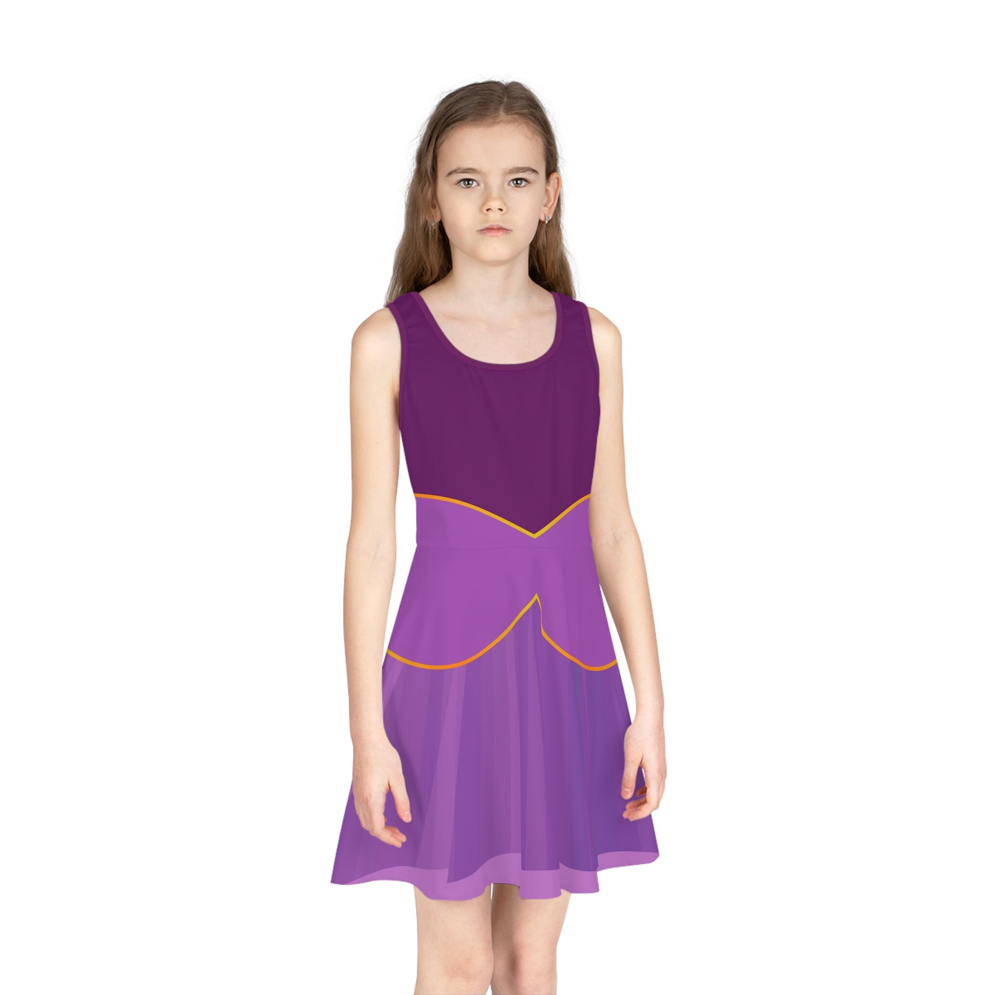 Elegance and Grace with 'The Anastasia' Girls' Skater Dress