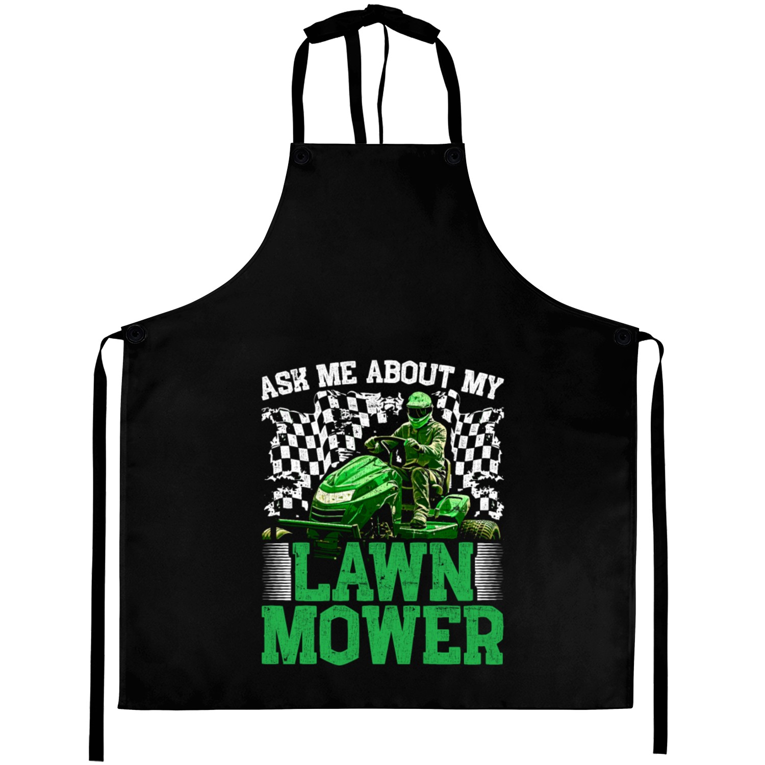 Lawn Mower Racing Lawnmower Aprons