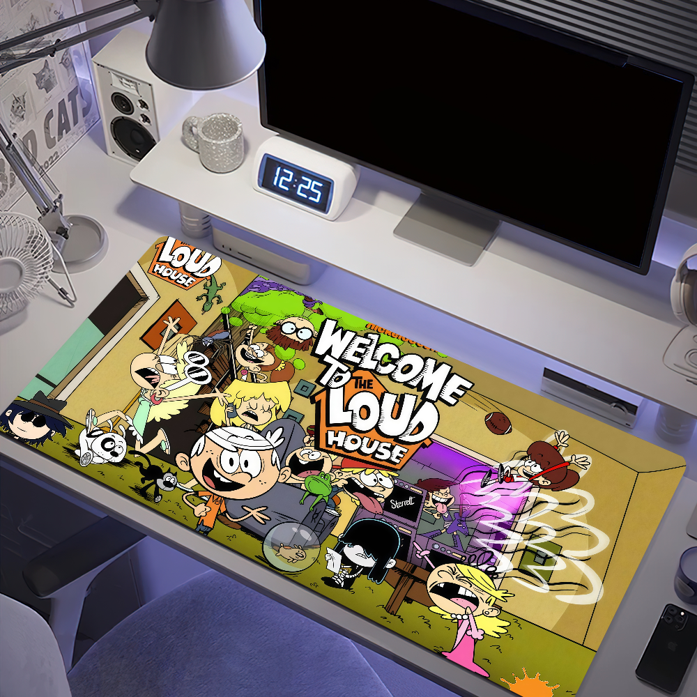 L-Loud Rubber Large Desk House Mat Keyboard PC Non-slip