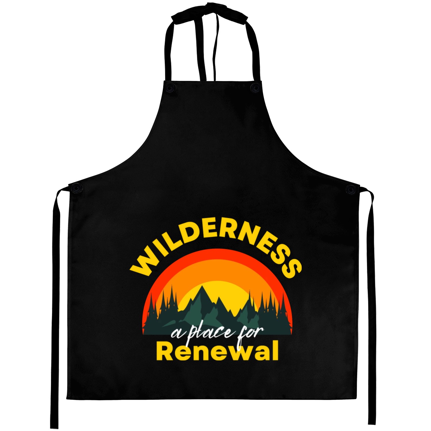 Wilderness a place for Renewal Aprons