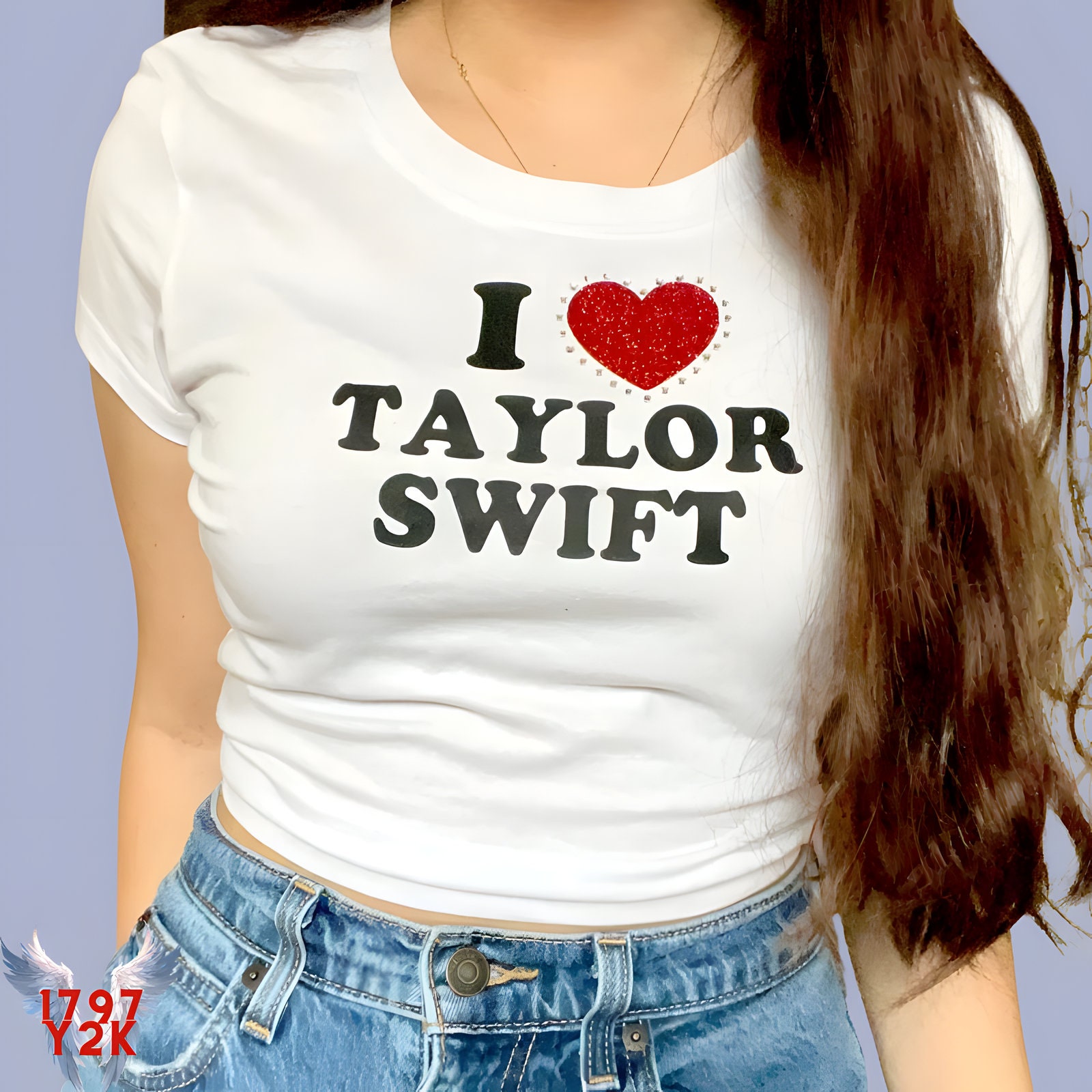 I Love Tylor Swift Crop Top Gifts For Taylorr Fan