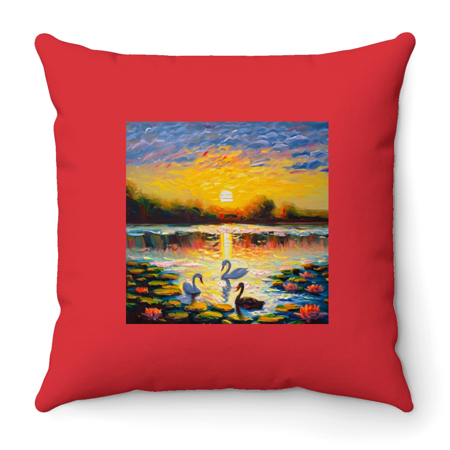 Amazing nature Throw Pillows