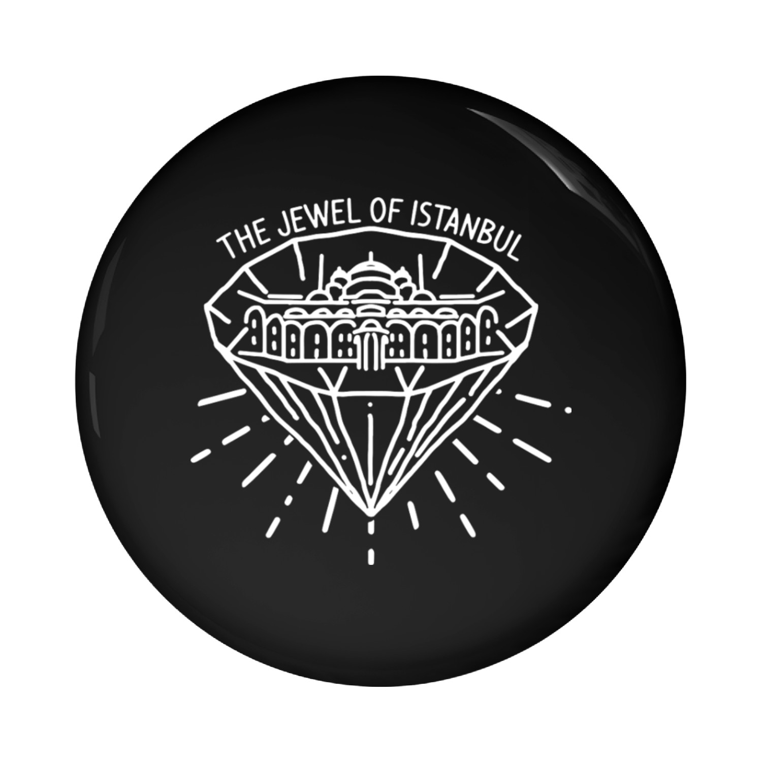 The Jewel Of Istanbul Pin Buttons
