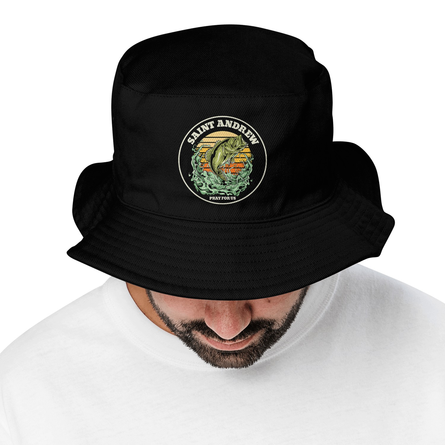 St Andrew Fishing Patron Bucket Hats