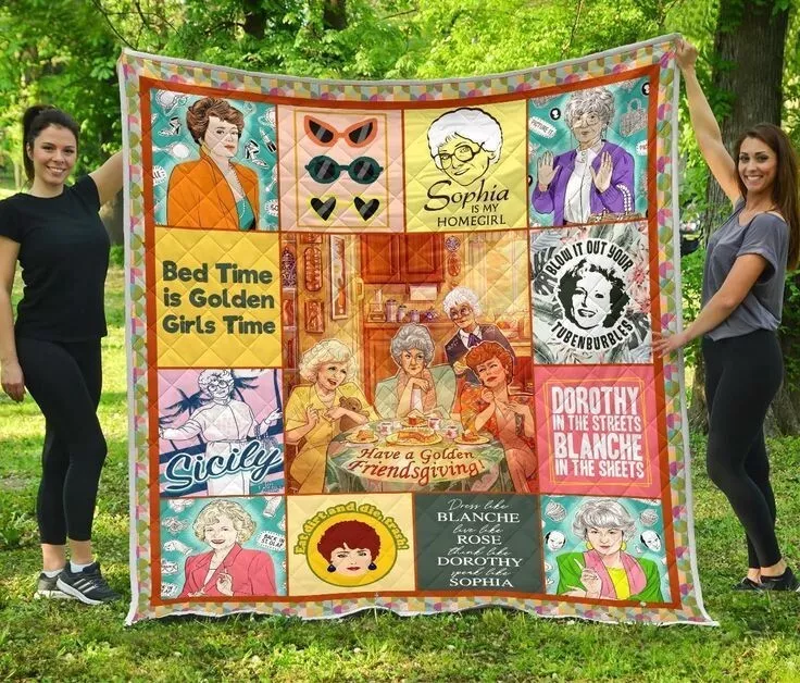 The Stay Golden Quilt Blanket Gift Idea - The Stay Golden